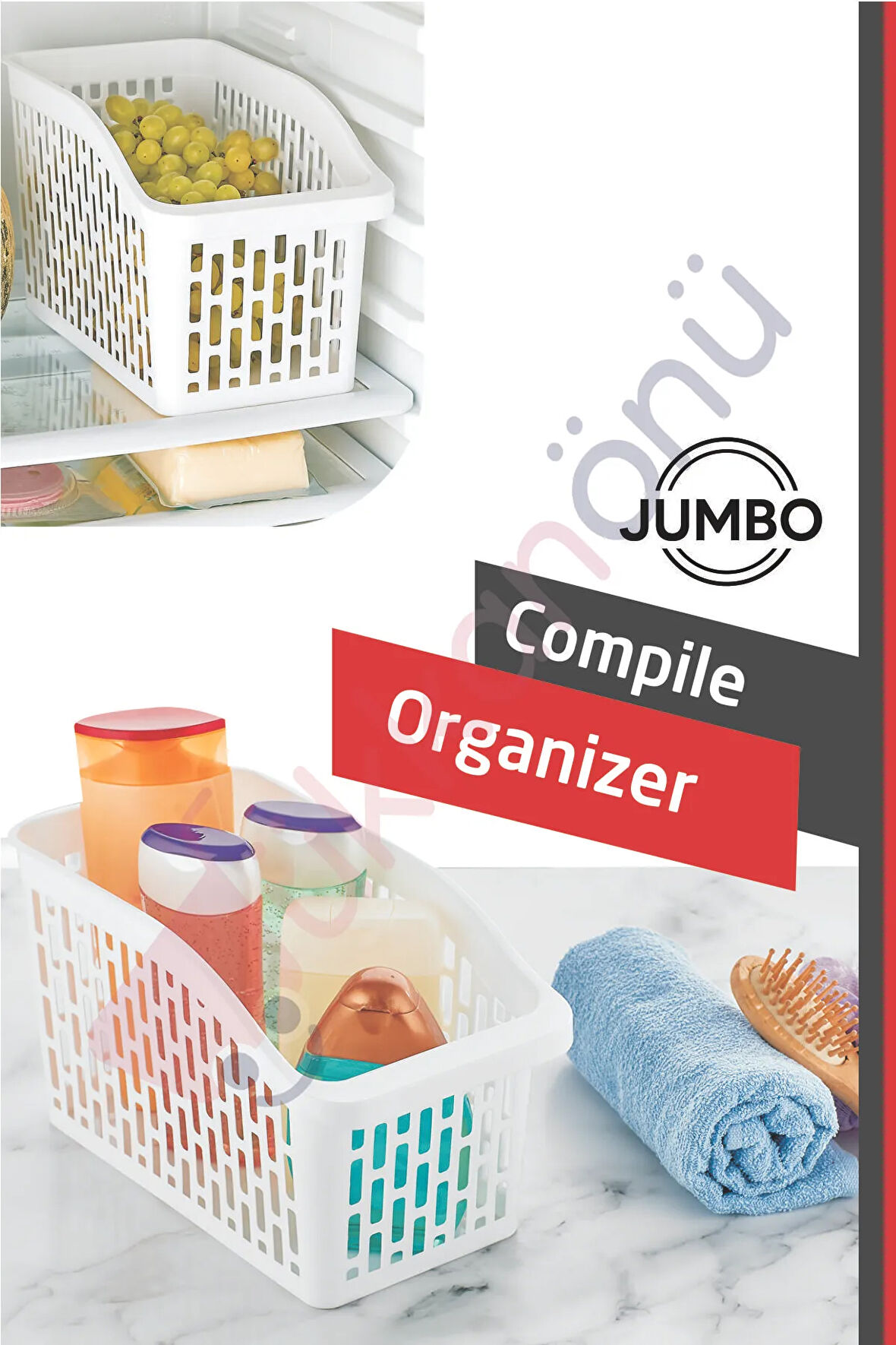 Buzdolabı Içi Düzenleyici Dolap Içi Düzenleyici Organizer Buzdolabı Sepeti Jumbo