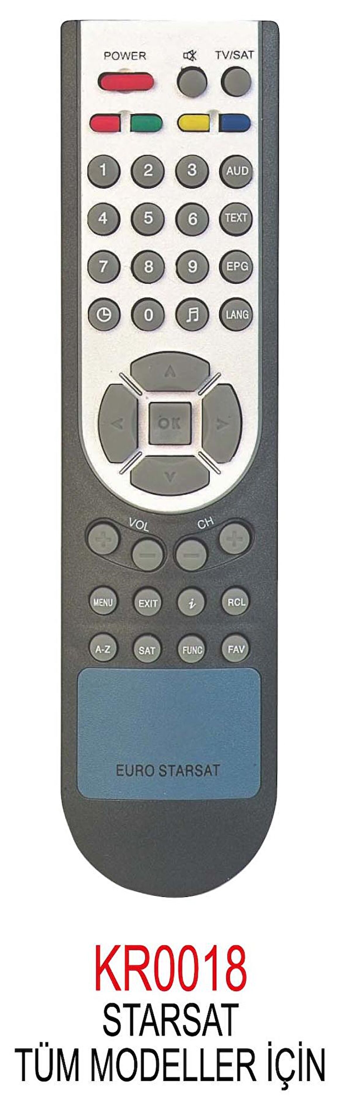 STARSAT TÜM MODELLER İÇİN UYDU KUMANDASI