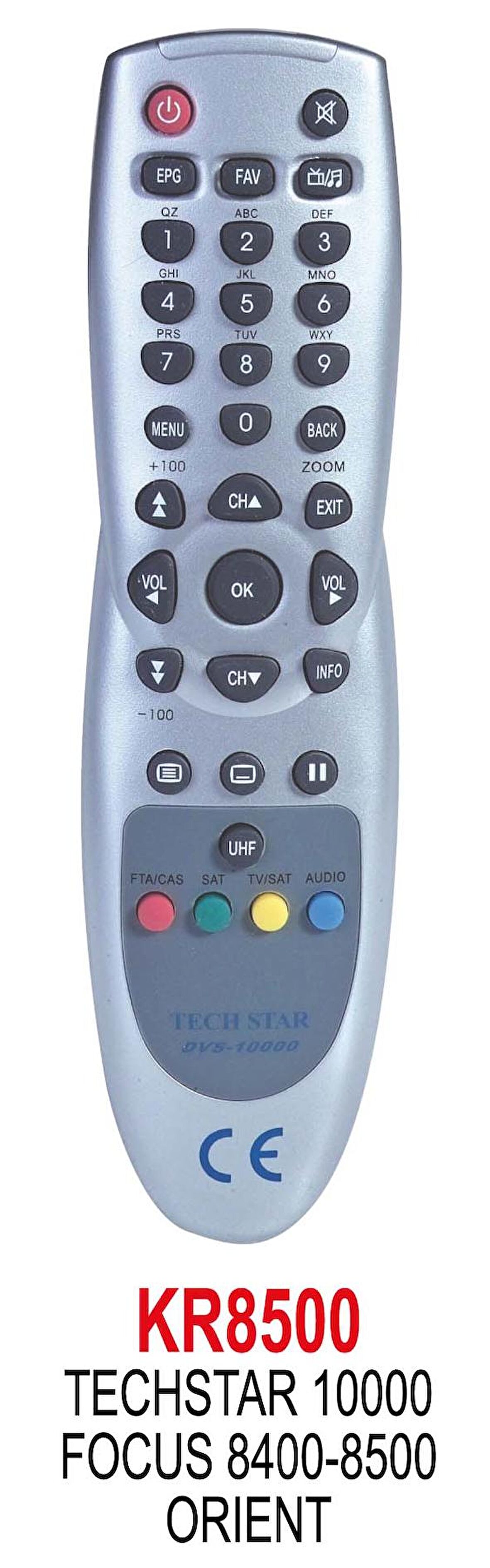 FOCUS TECHSTAR 10000 UYDU KUMANDASI (10758=9850)