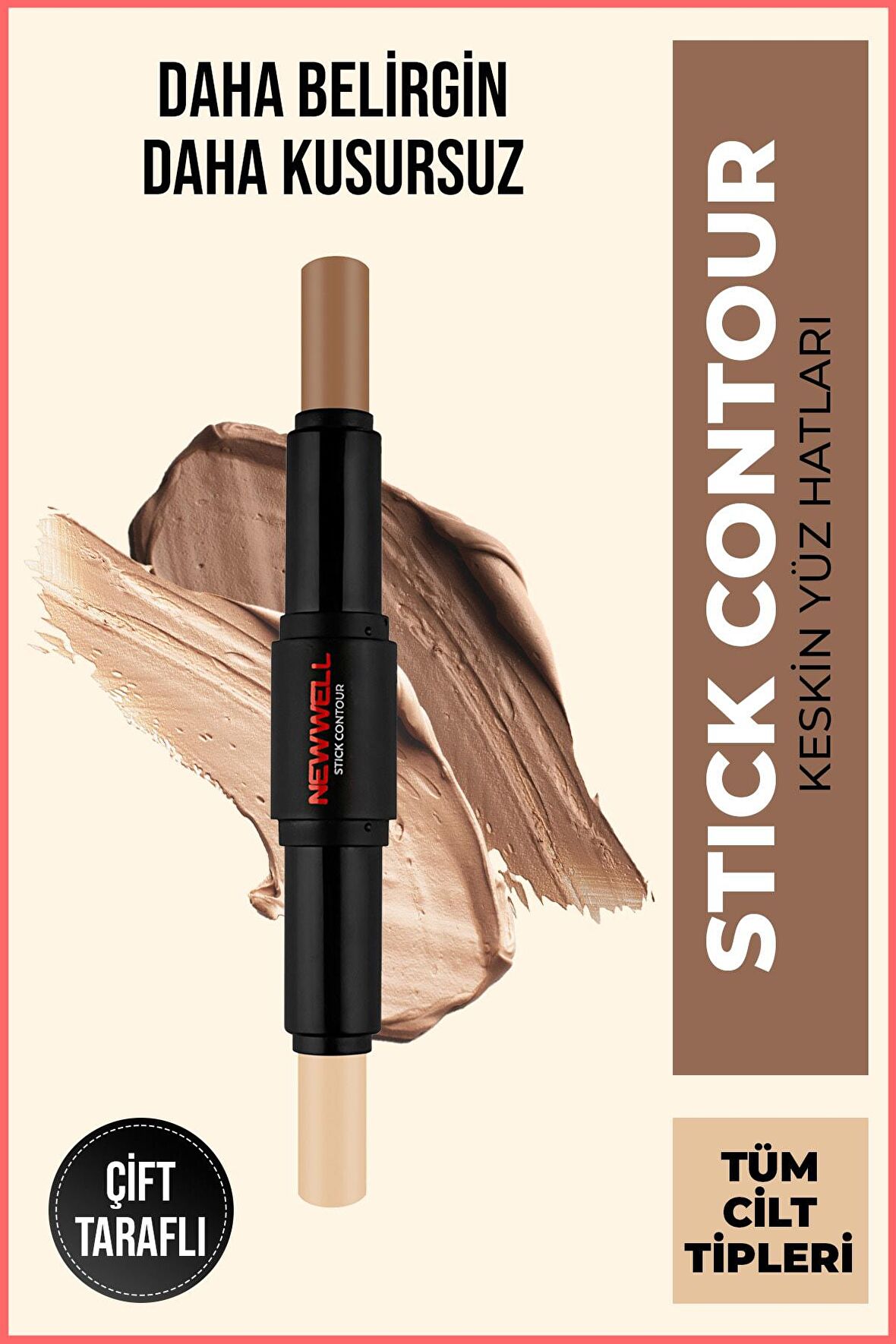 New Well Kontür - Prof. Contour Stick - Çift Taraflı 8680923304953