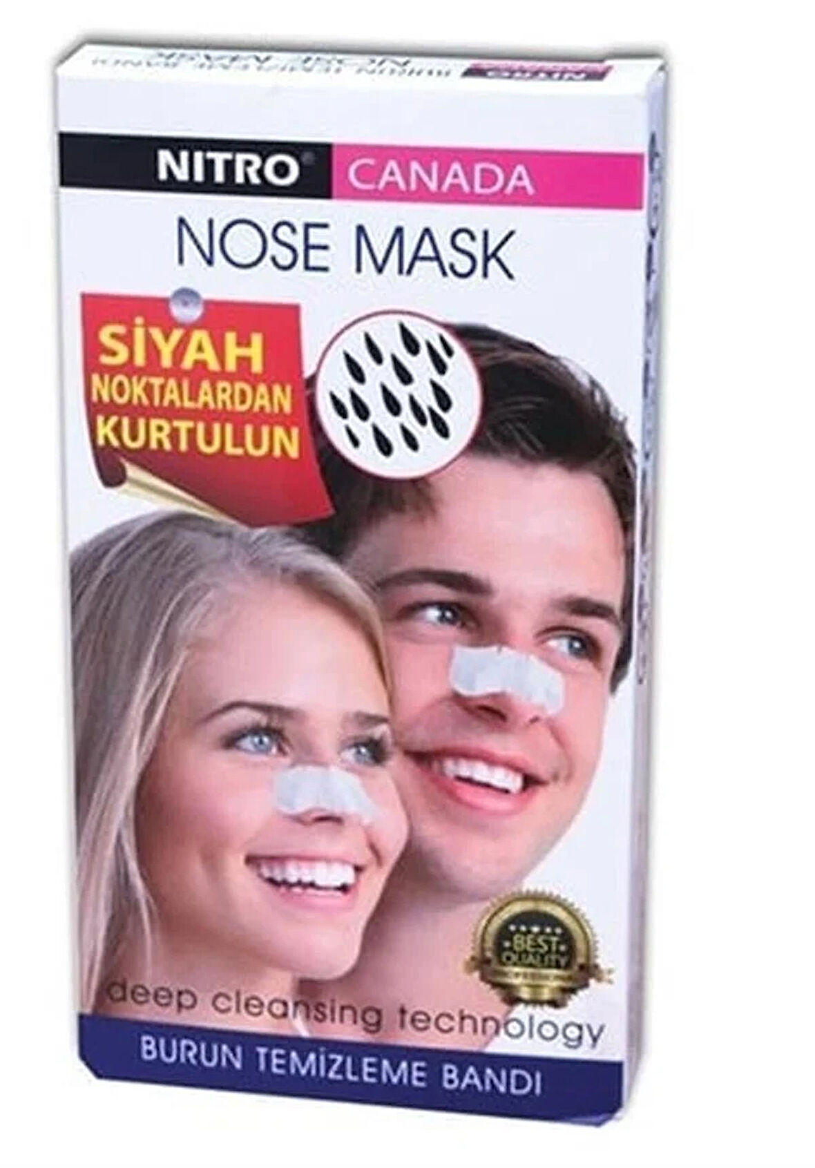 Nitro Canada Siyah Nokta Burun Temizleme Bandı 5 Adet