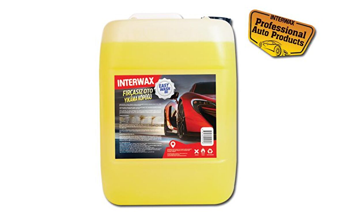 INTERWAX EASY WASH GO FIRÇASIZ OTO YIKAMA KÖPÜĞÜ 25 KG