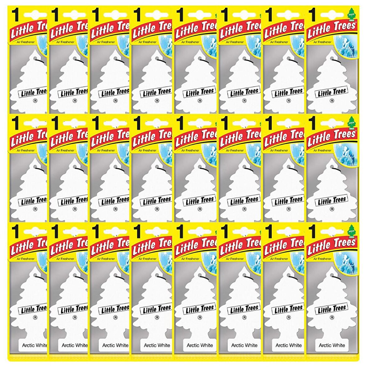 Little Trees Arctic White Ferahlığı Aromalı Oto Kokusu 24 Adet