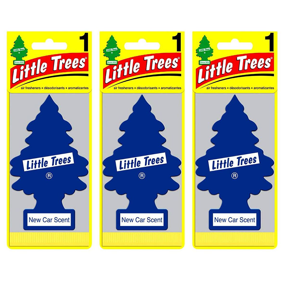 Little Trees New Car Scent Asma Oto Kokusu 3 Adet