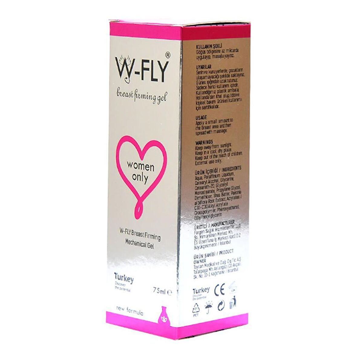 W-Fly Breast Firming Gel Göğüs Bakım Jeli 75 ML Women Only Jel