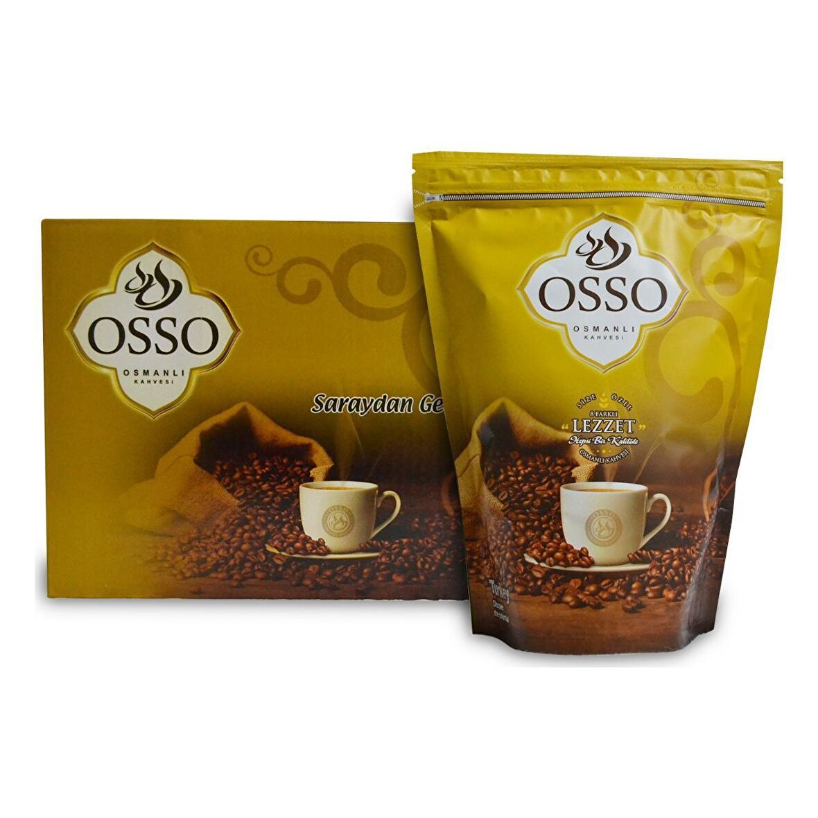 Osso Aromalı Öğütülmüş Osmanlı Türk Kahvesi 24x200 gr 