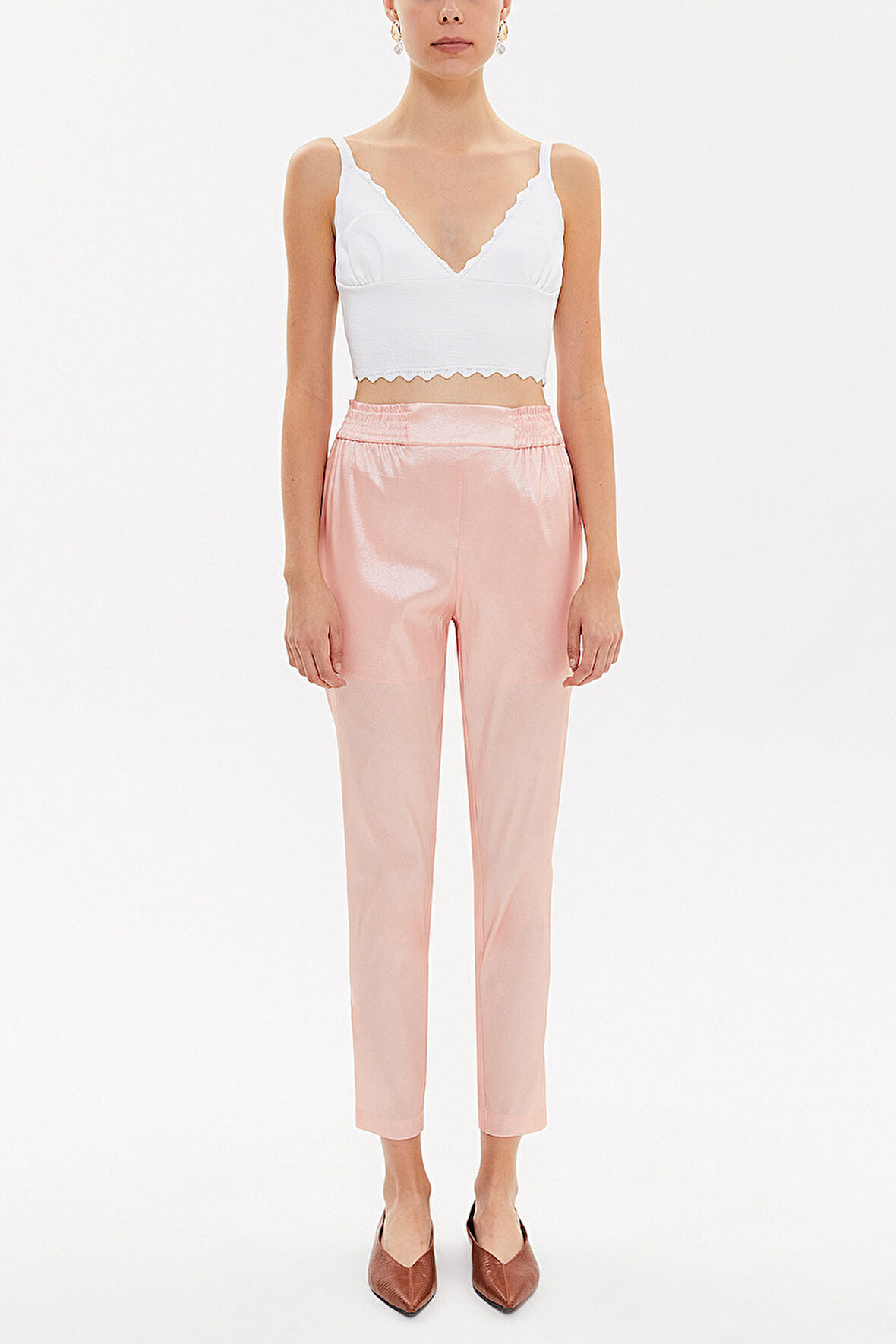 Somon Beli lastikli pantolon 41356 | 40