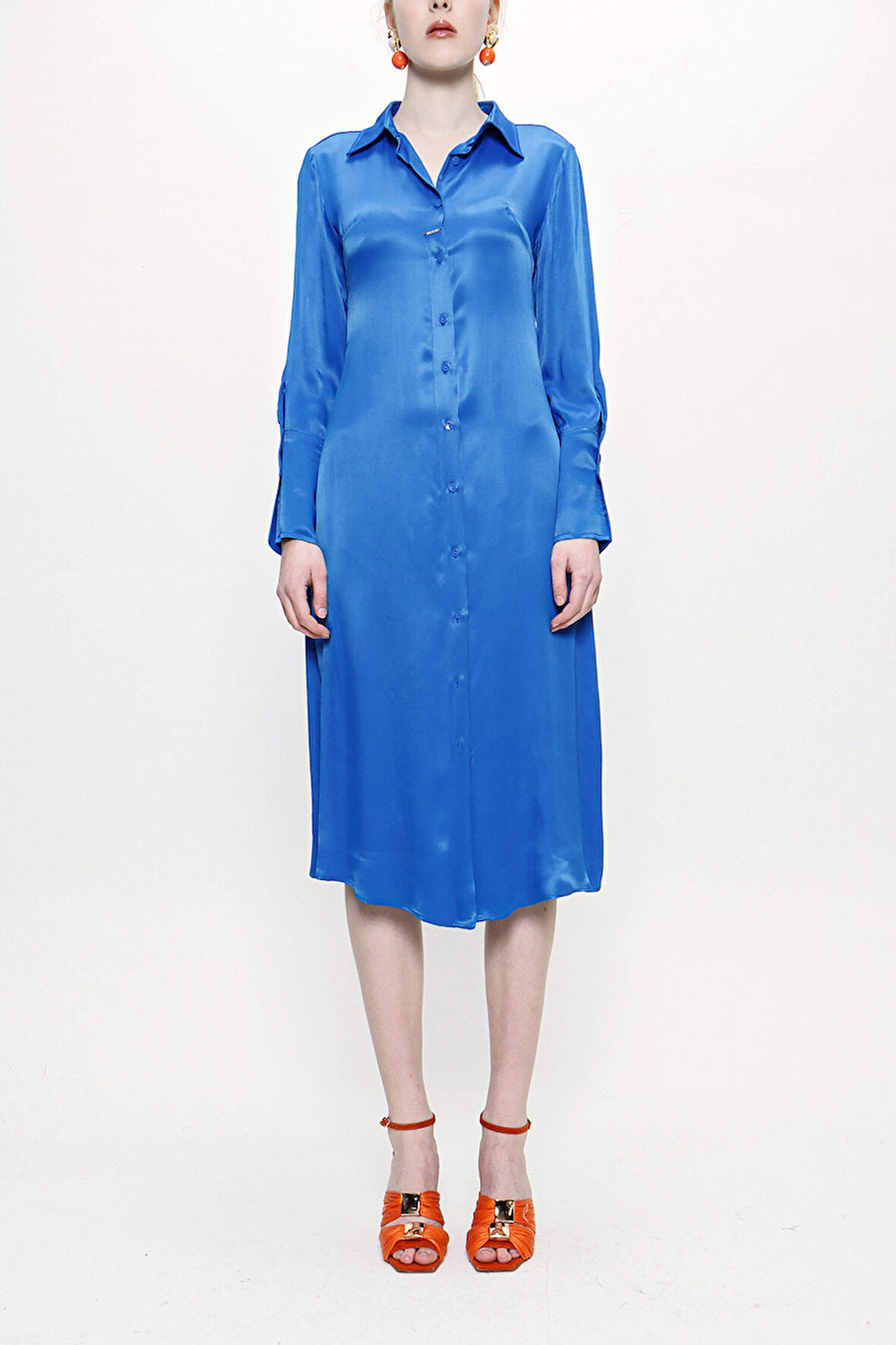 Mavi Gömlek elbise 93765 | L