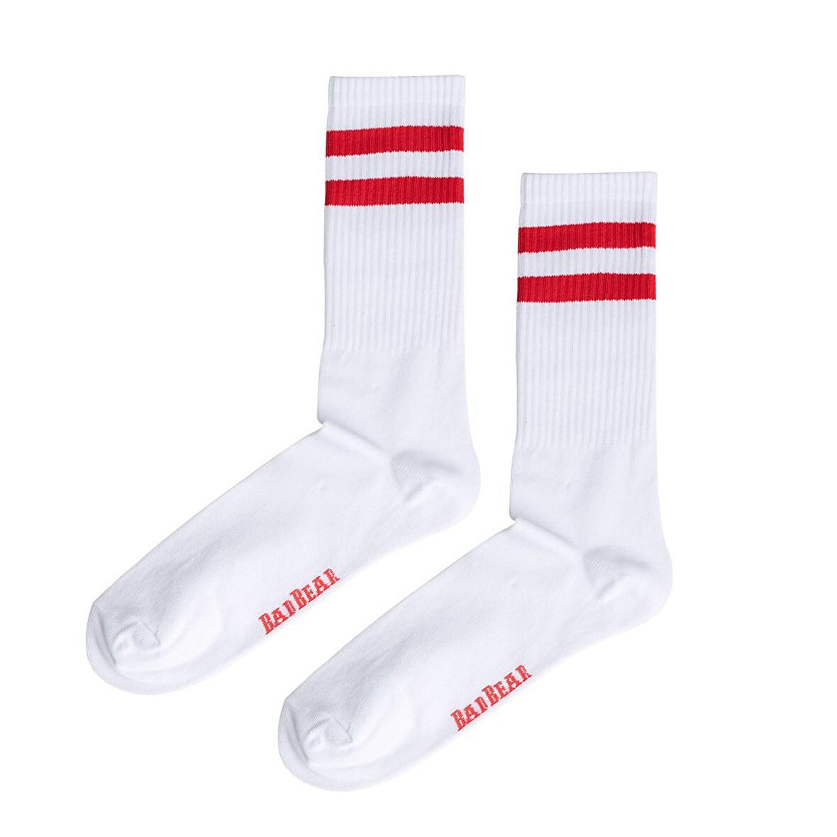 Bench Tall Beyaz/Kırmızı Unisex Çorap