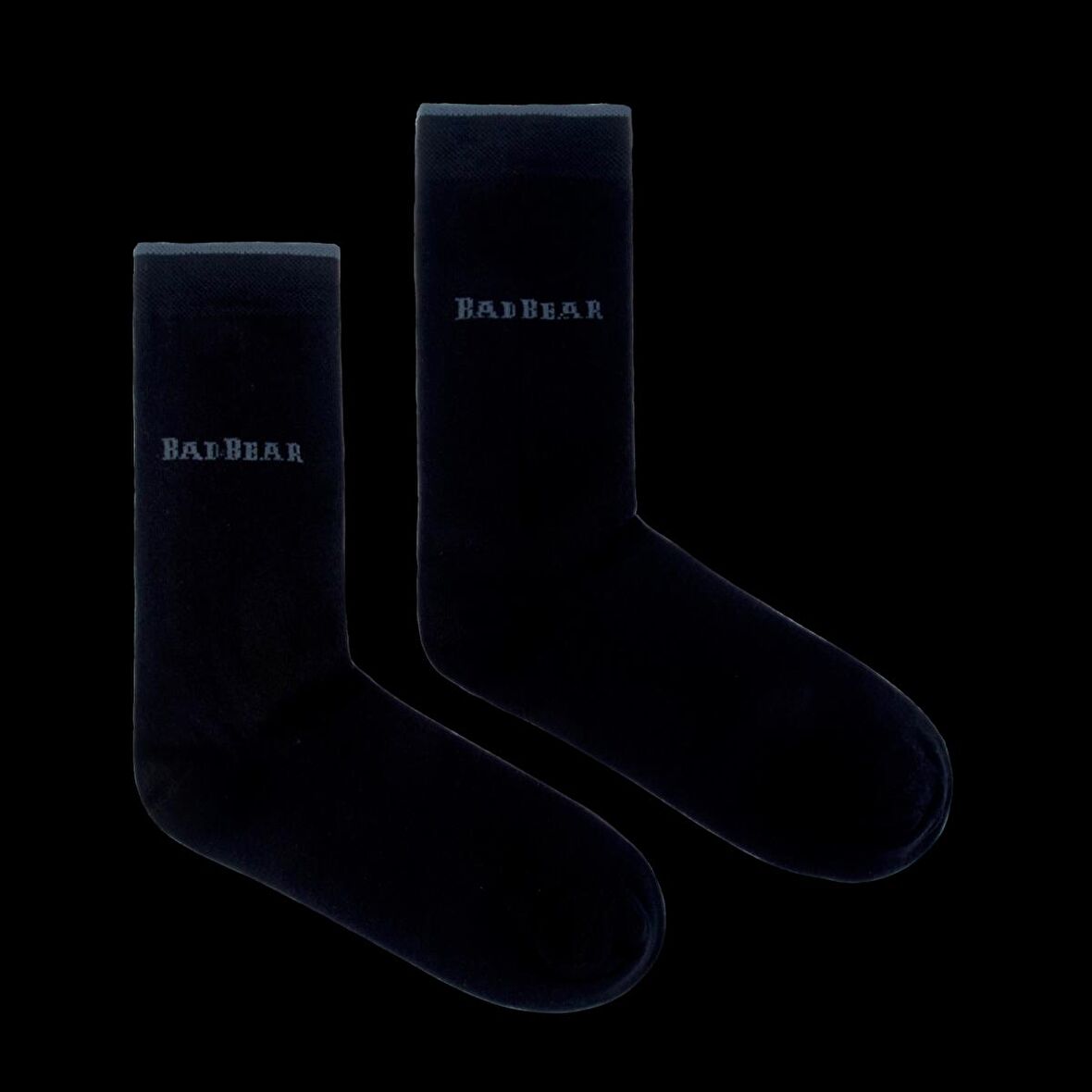 Solid Tall II Siyah Unisex Çorap