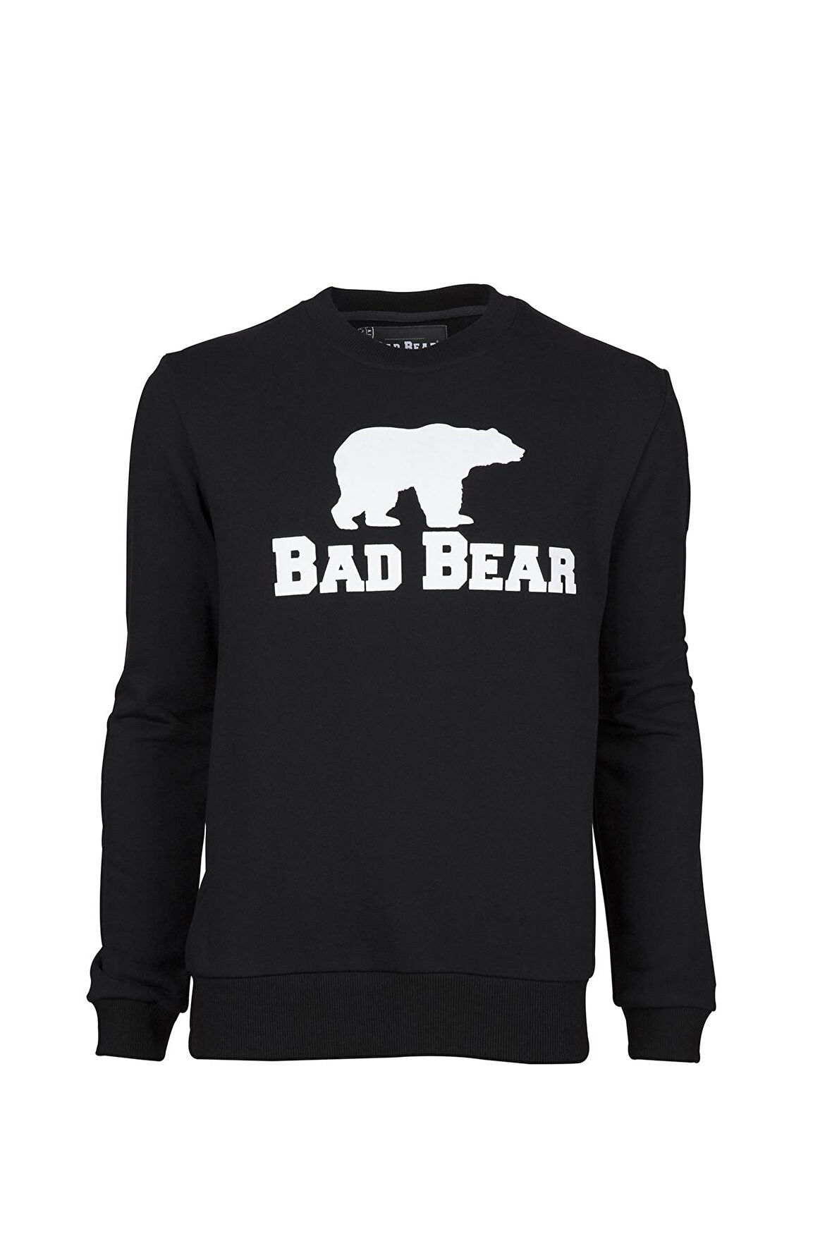 Bad Bear Erkek Baskılı Sweatshirt 20.02.12.011 SİYAH-XL