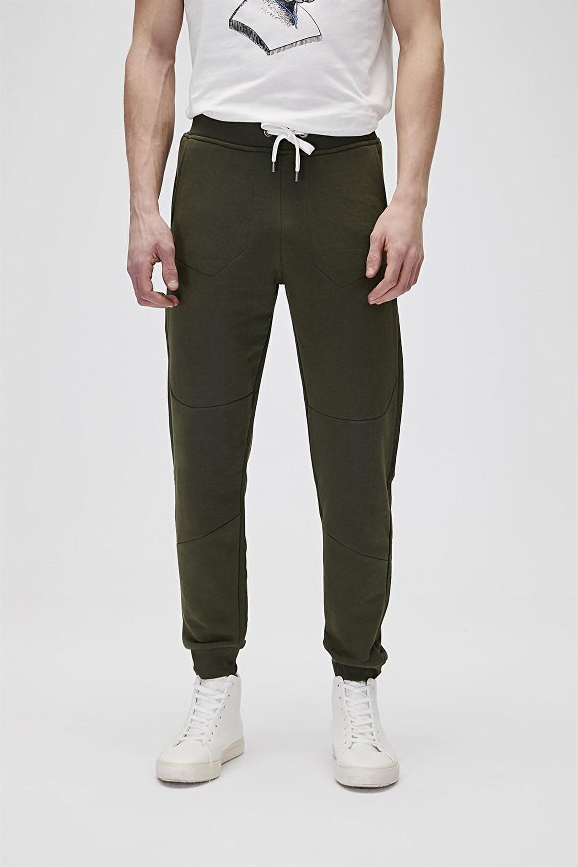 Core Solid II SweatPants Haki Yeşil Erkek Eşofman Altı