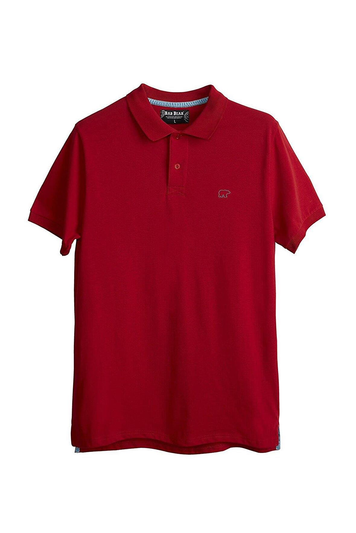 Pure Crimson Red Kırmızı Polo Yaka Erkek T-Shirt