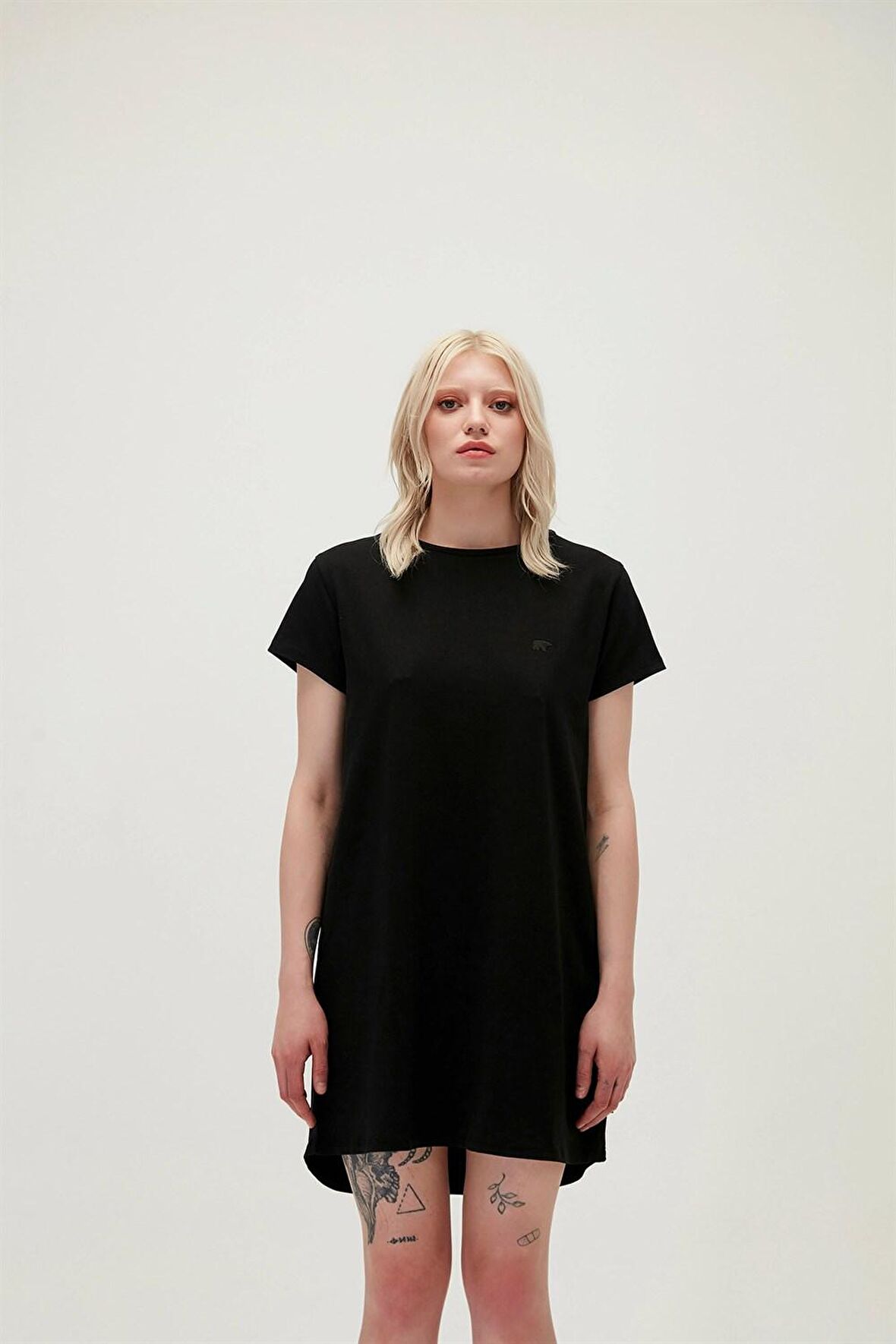 Candice Dress Siyah Kadın Elbise T-Shirt