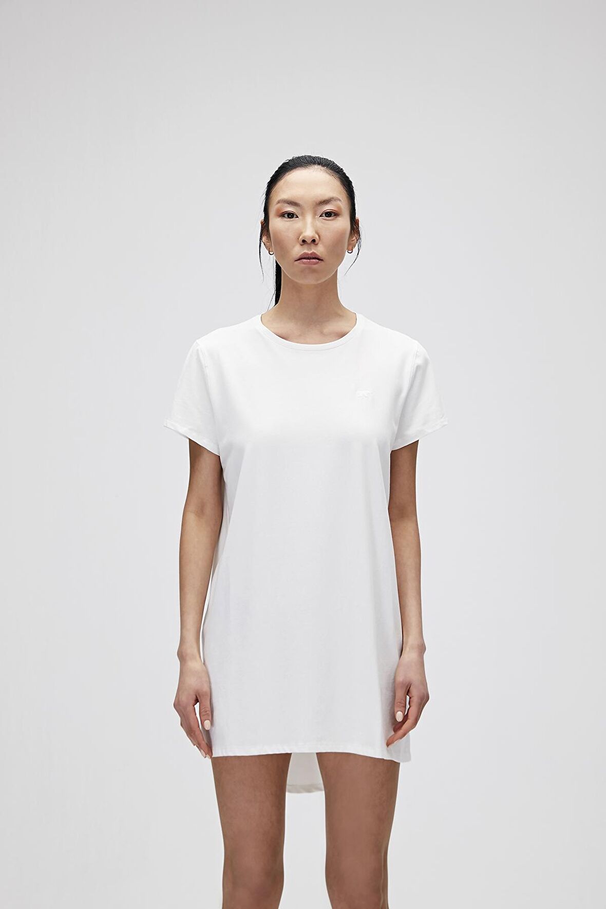 Candice Dress Off-White Beyaz Kadın Elbise T-Shirt