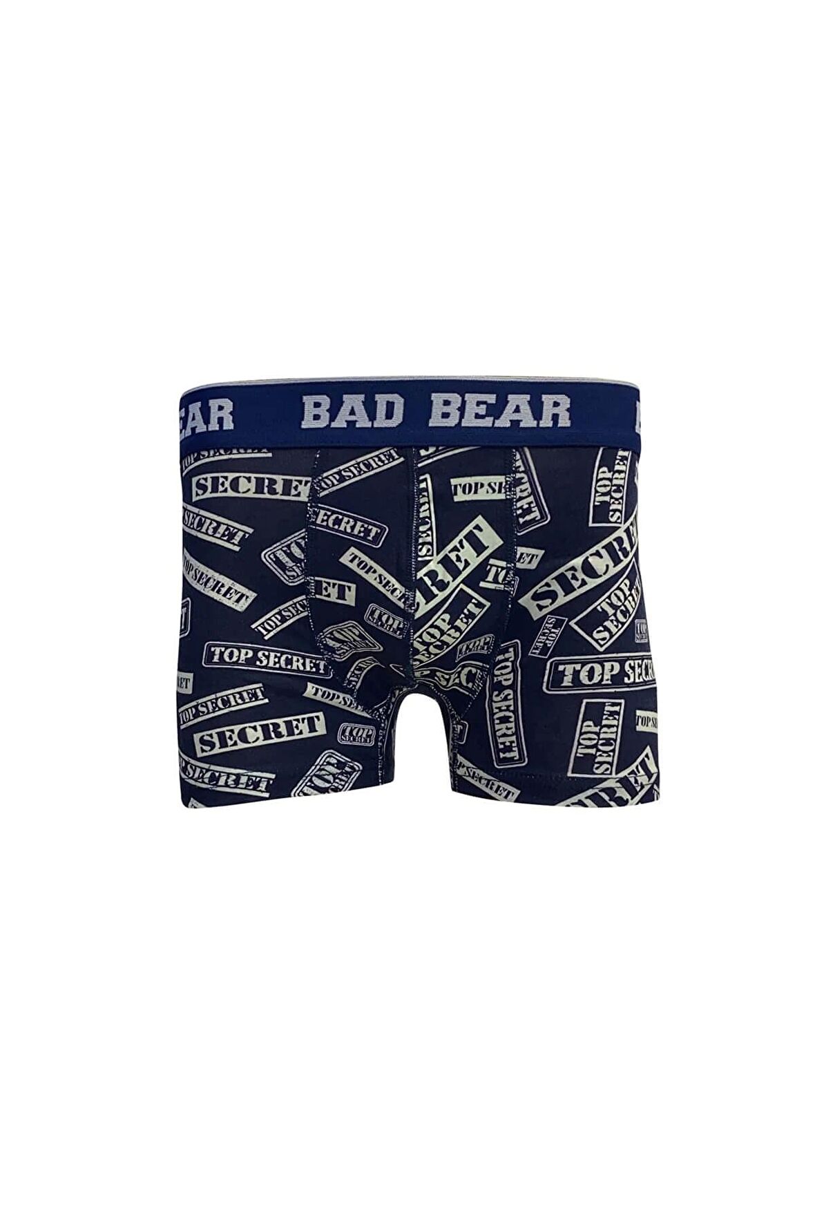 Secret Lacivert Desenli Erkek Boxer