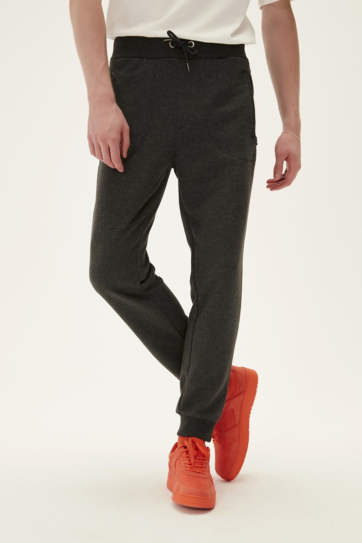 Backup SweatPants Koyu Gri Erkek Eşofman Altı