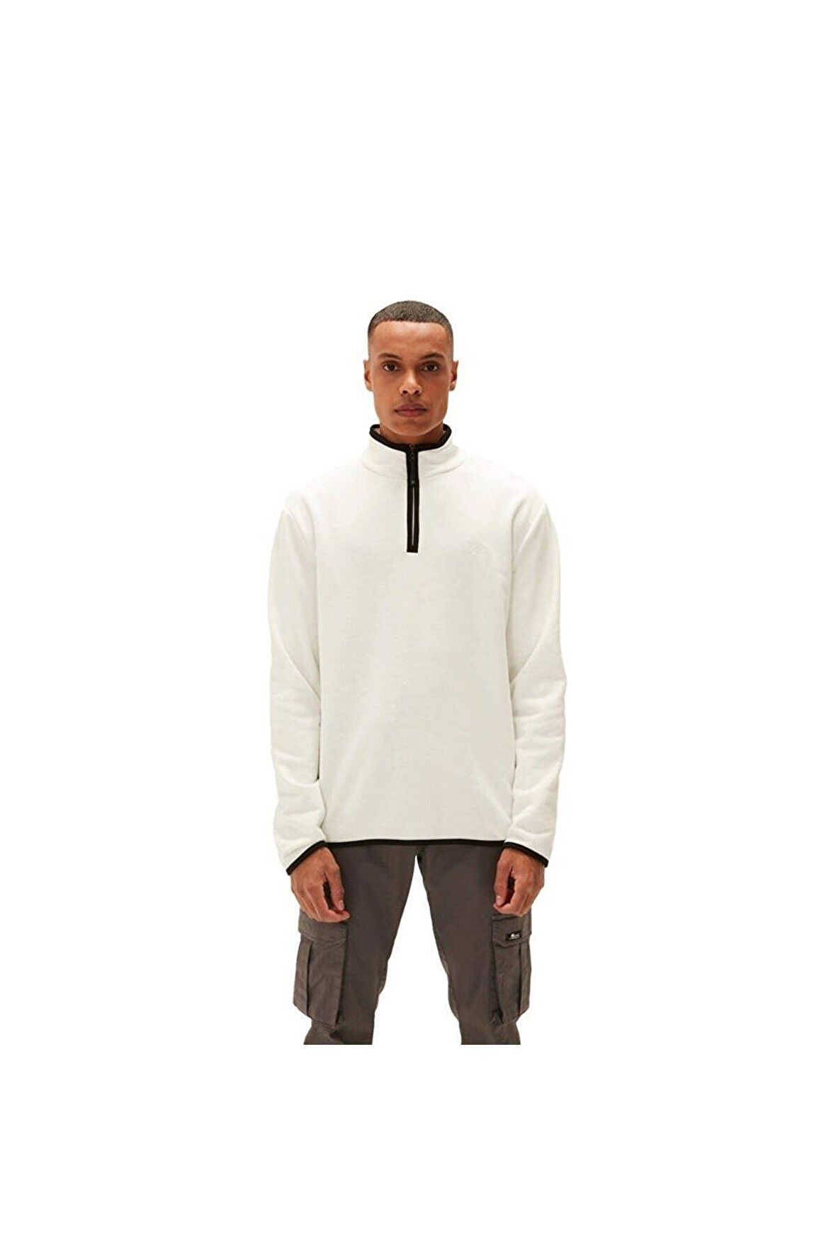 Bad Bear Erkek Backup Half-Zıp Off-Whıte