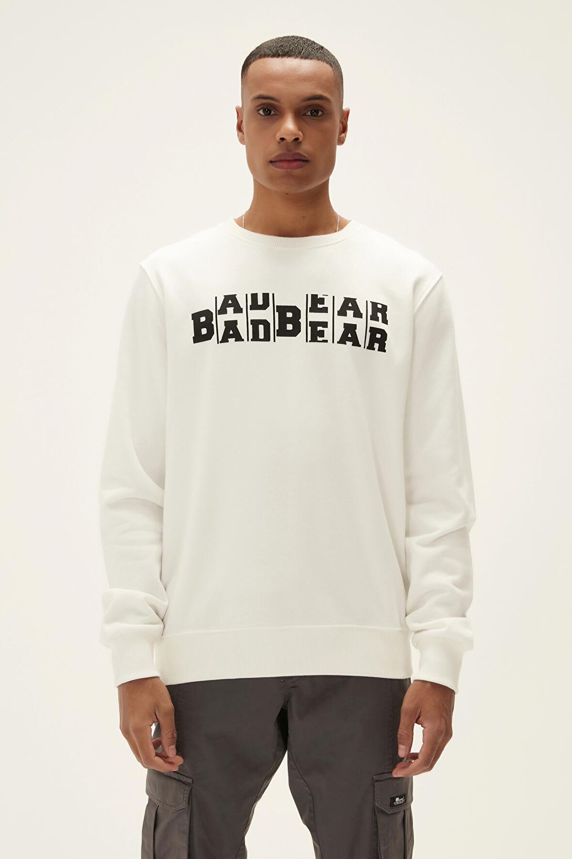 COUNTER CREWNECK OFF-WHITE