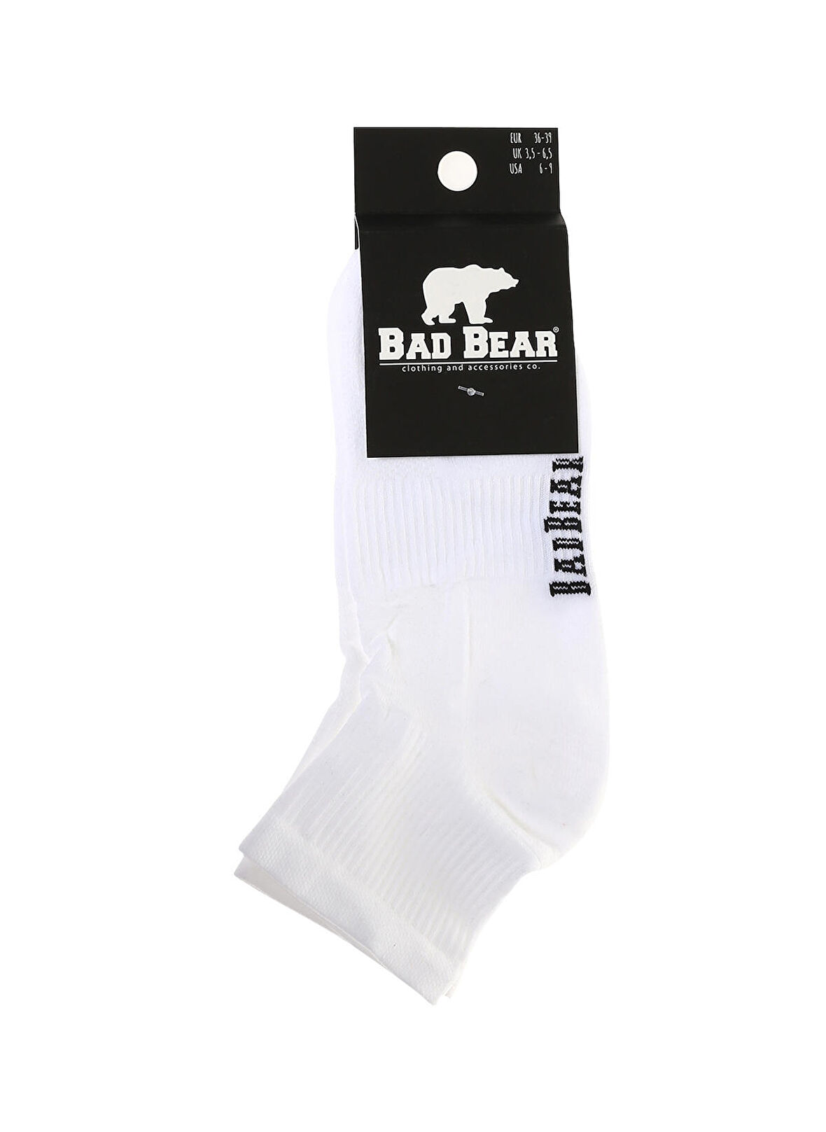 Bad Bear Beyaz Erkek Çorap BEAR TALL