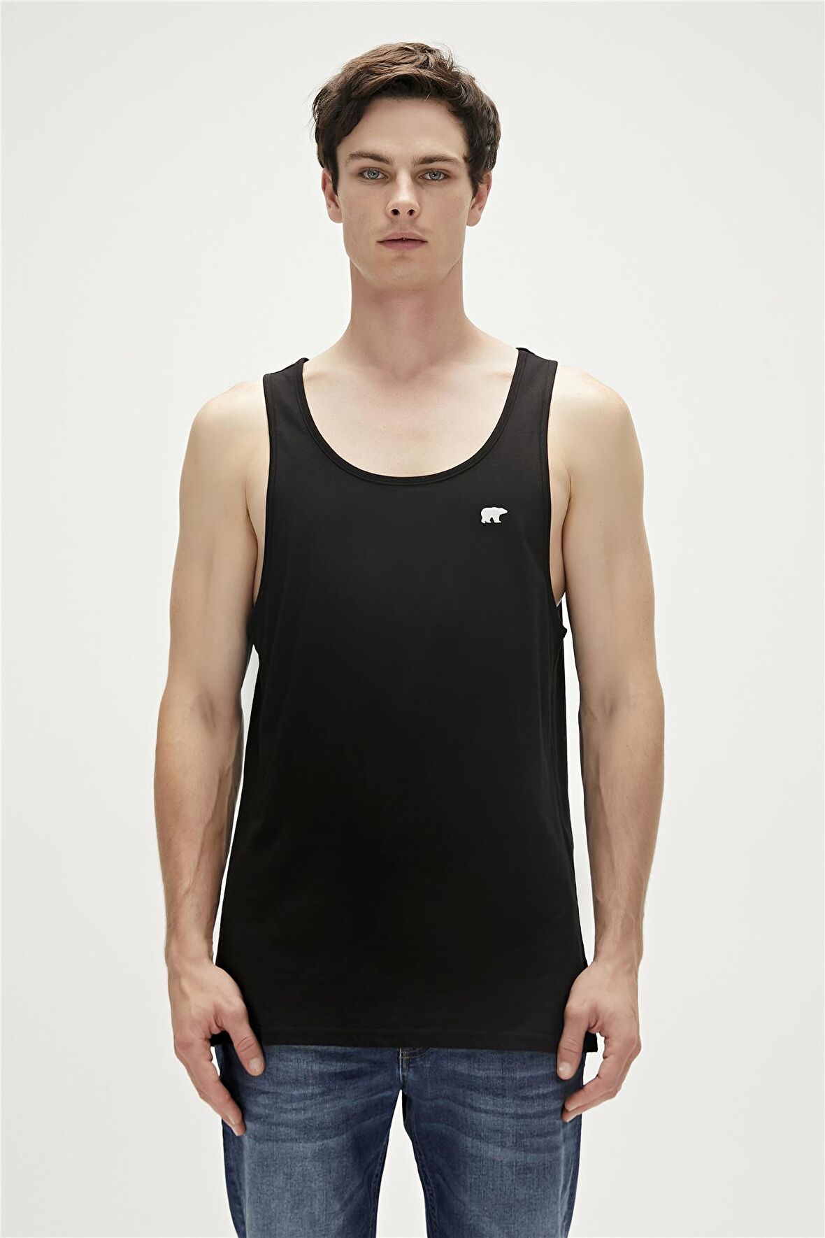 Brody Tank-Top Siyah Erkek Atlet
