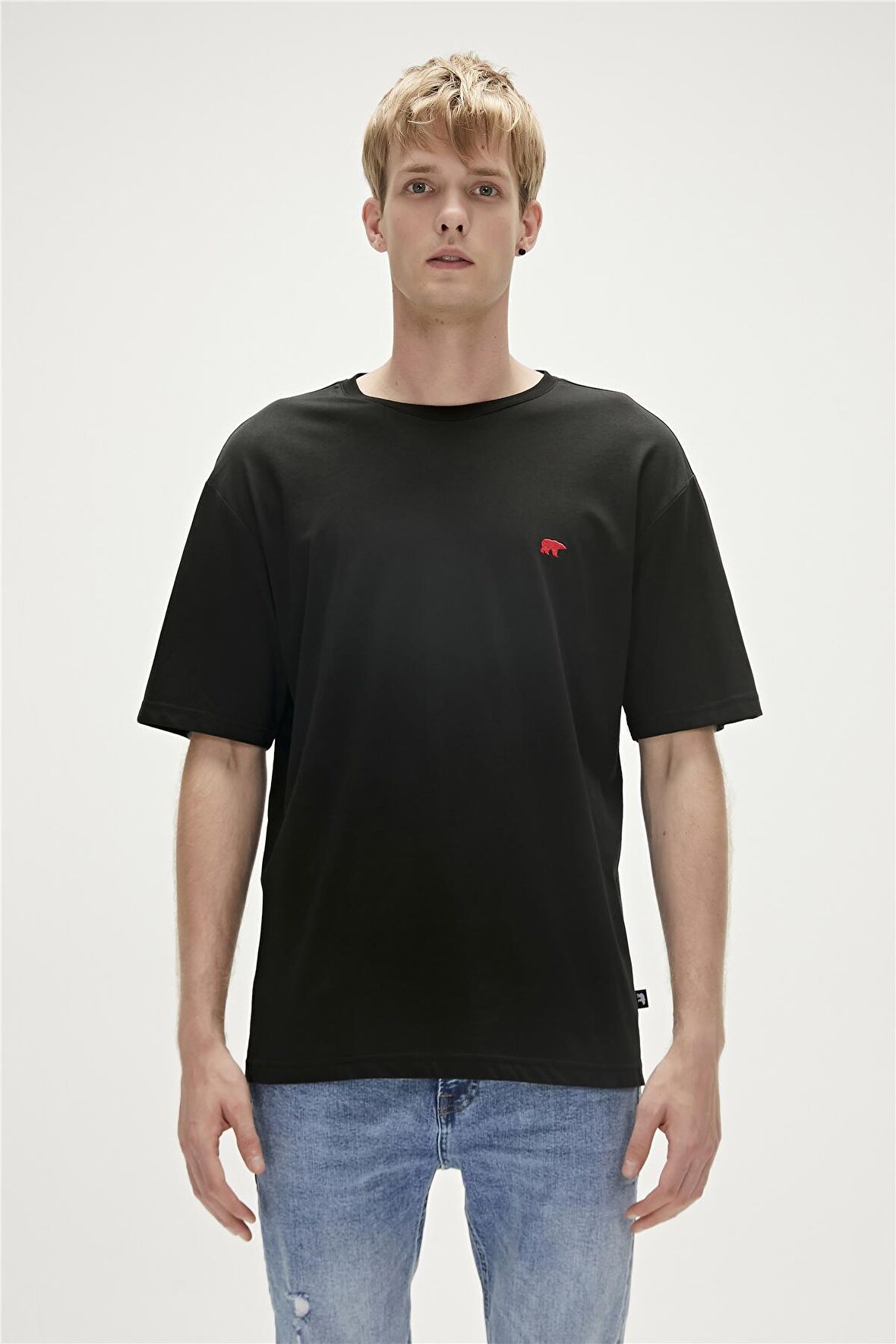 Bad Bear Baskılı Siyah Erkek T-Shirt 23.01.07.026_DAYDREAM t-shirt