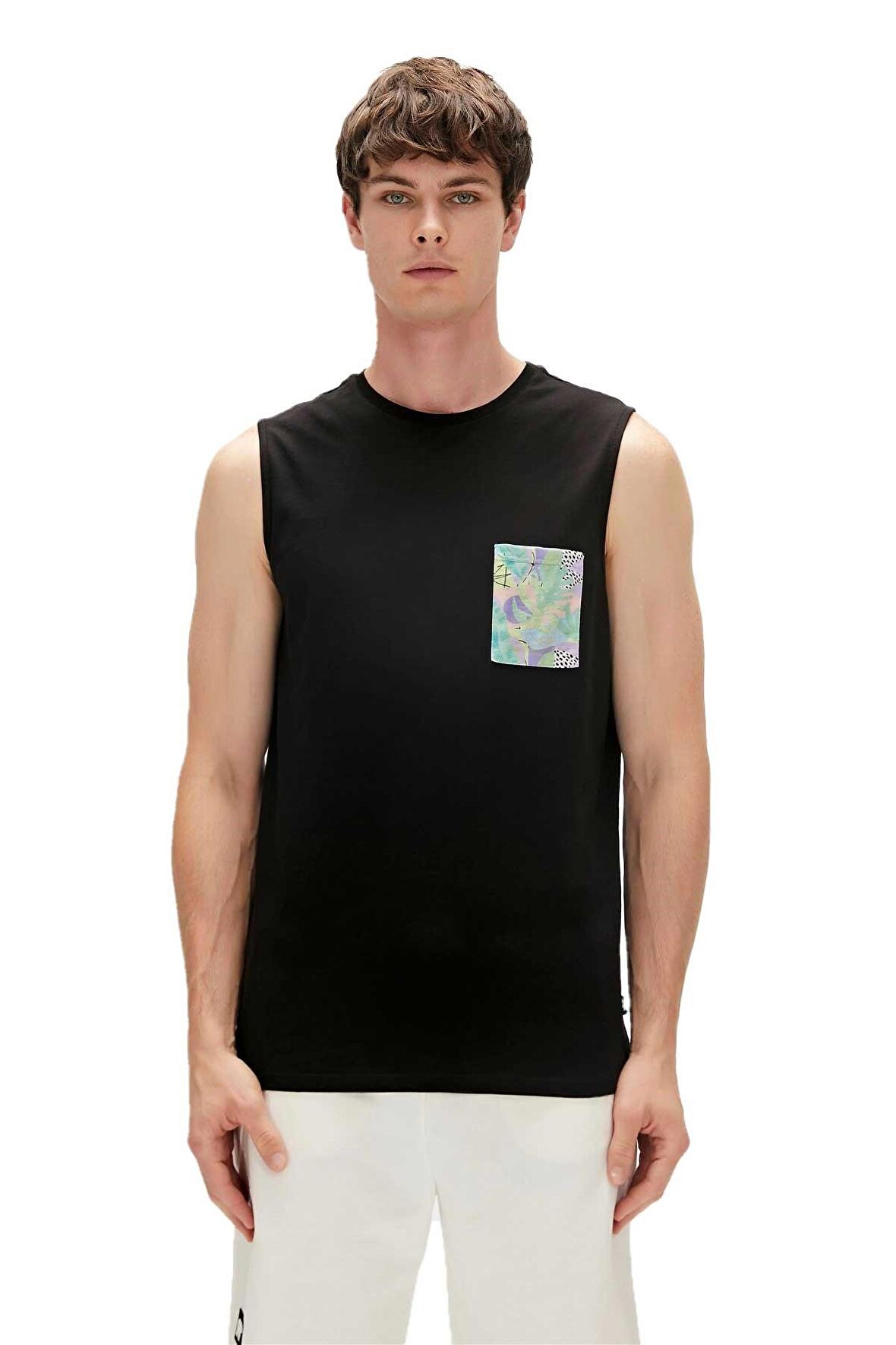 Rowan Tank-Top Siyah Erkek Atlet
