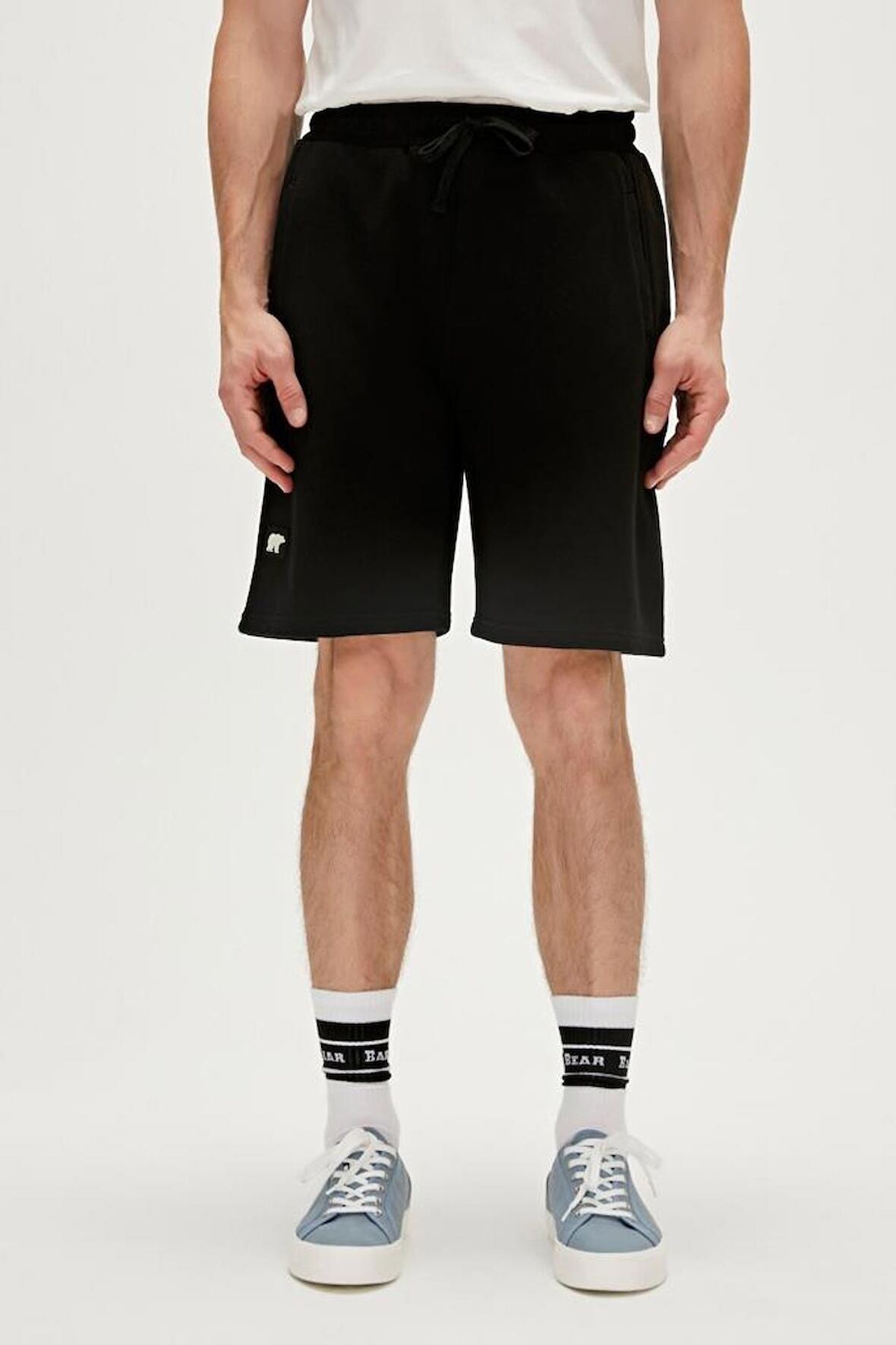 Crux SweatShorts Siyah Erkek Şort