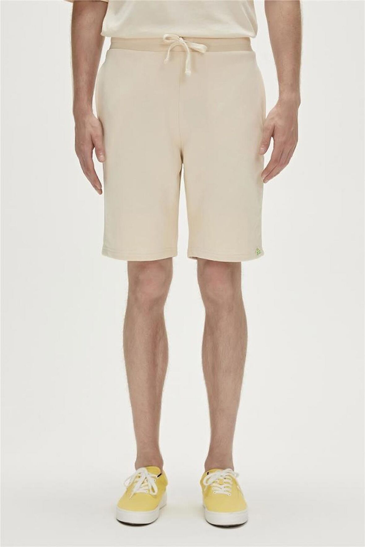 Crux SweatShorts Off-White Beyaz Erkek Şort