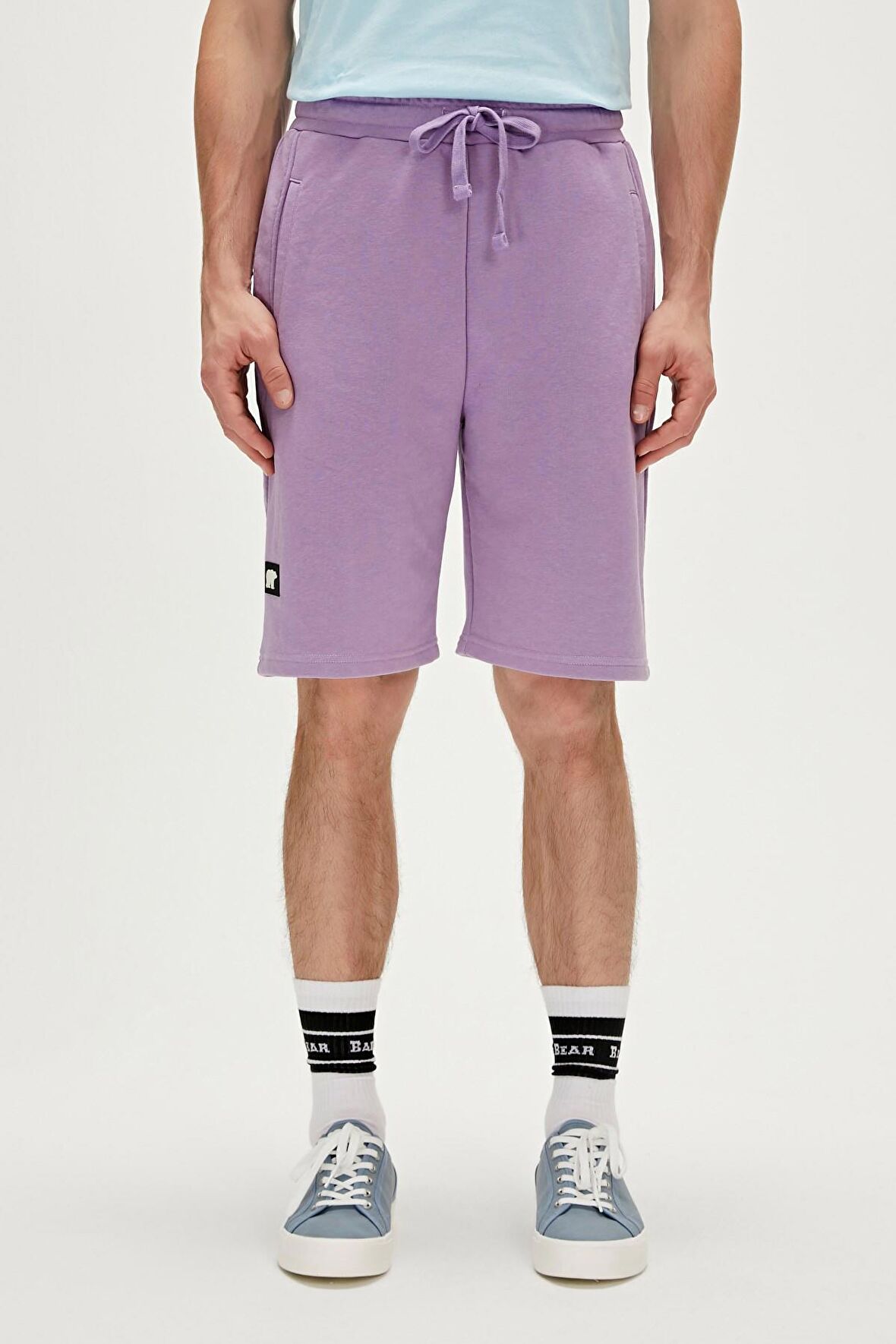Crux SweatShorts Lavanta Mor Erkek Şort