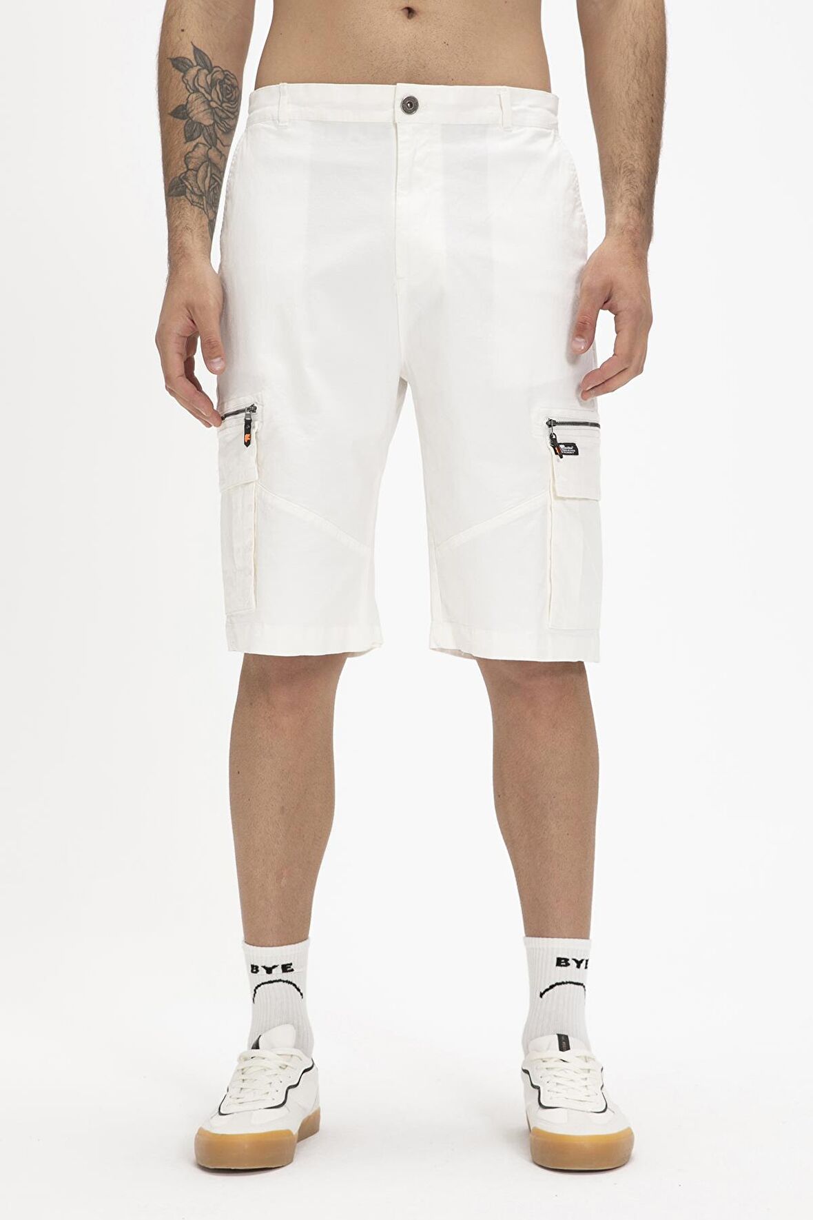 Rope Sweat Shorts Off-White Beyaz  Erkek Şort