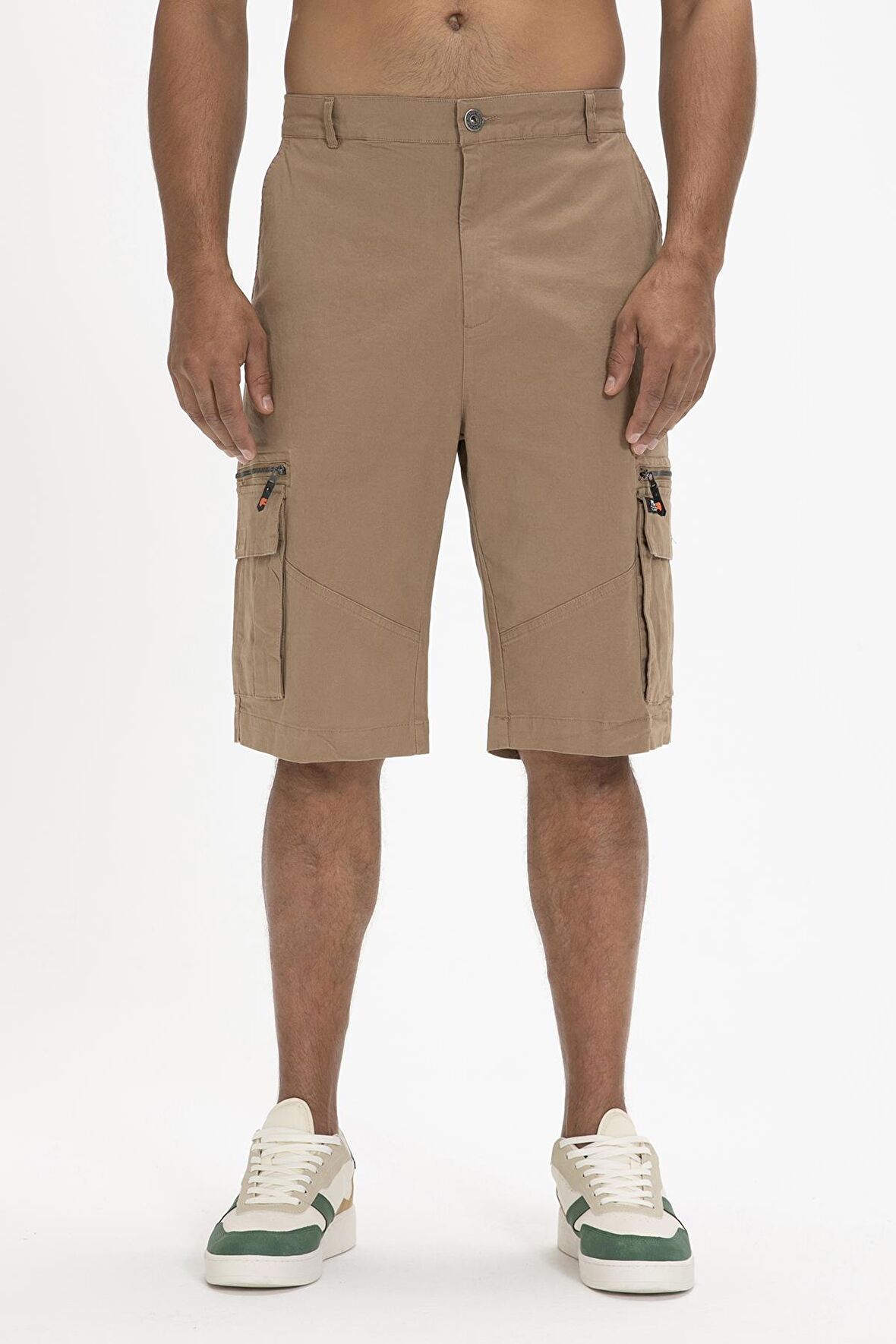 Rope SweatShorts Camel Kahverengi Erkek Şort