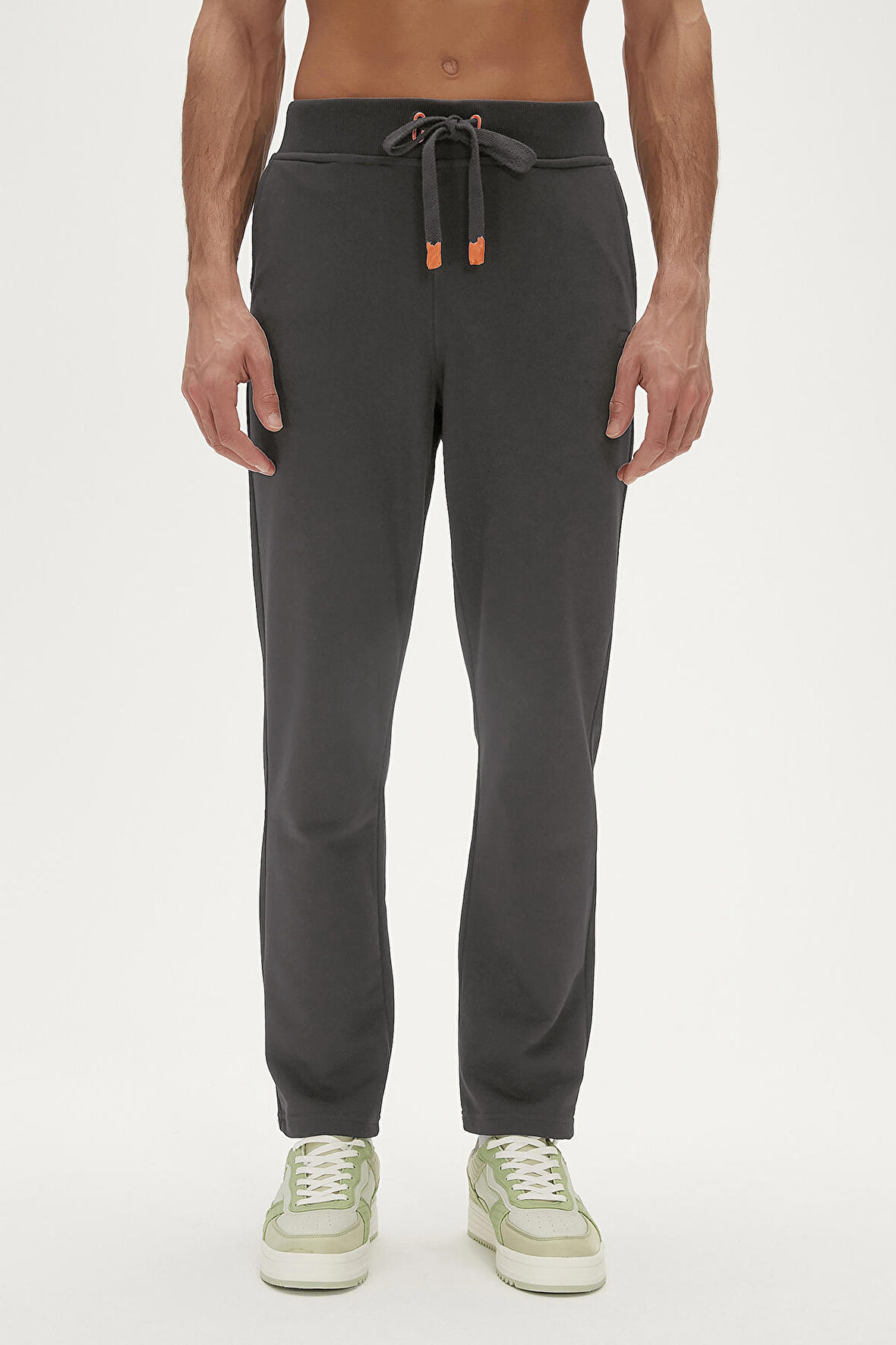 Plain SweatPants Antrasit Erkek Eşofman Altı