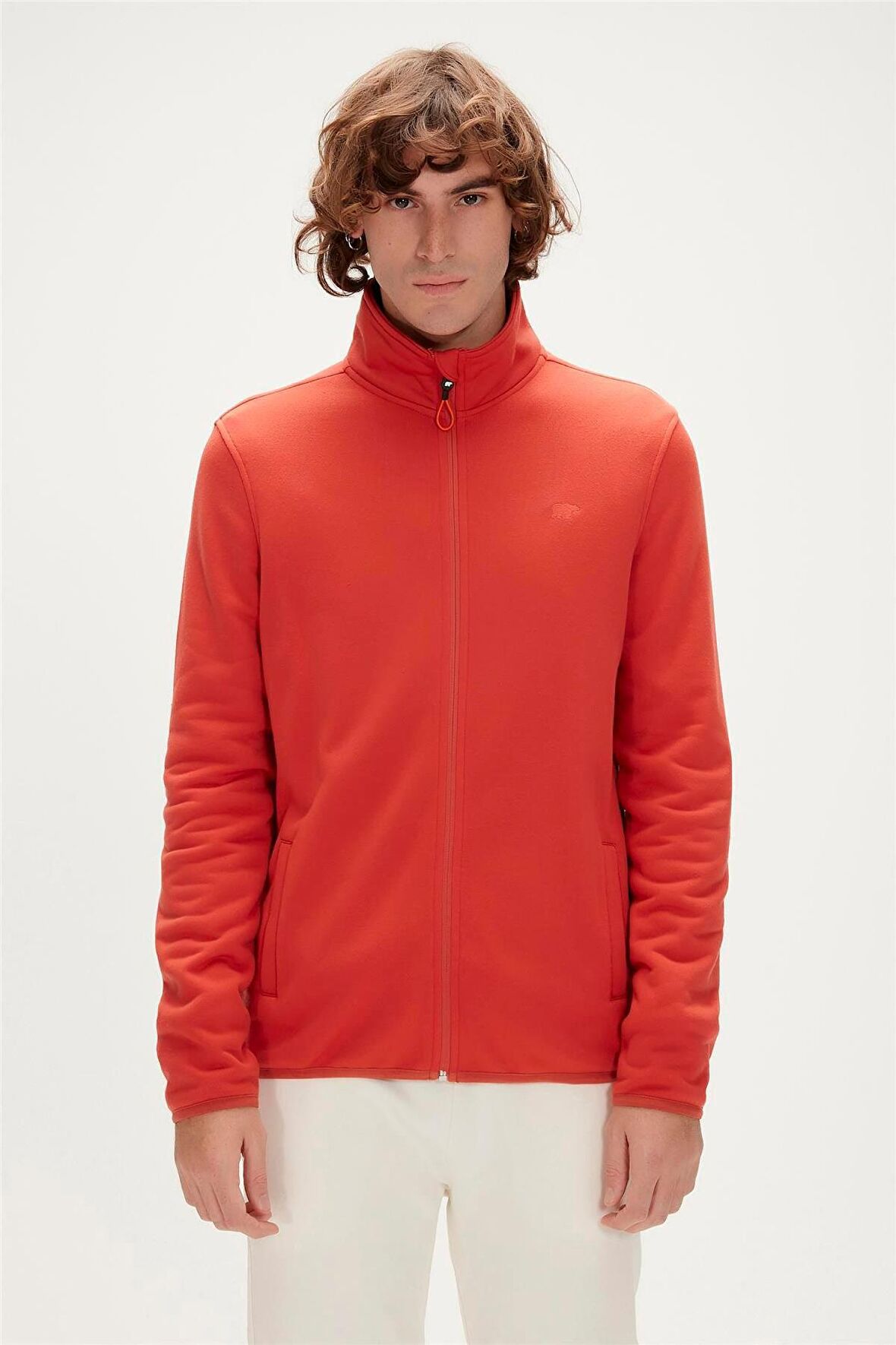 Bad Bear 23.02.21.001-Fw Bowıe Full-Zıp Polar Jacket Erkek Polar Sweat Mont