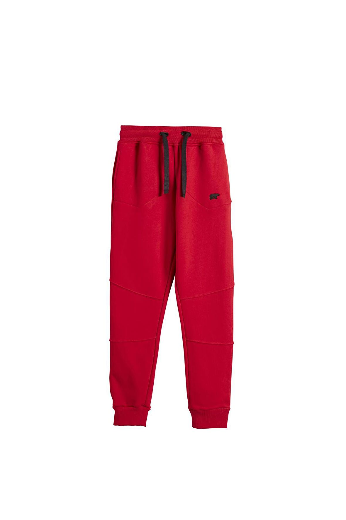 Less Plain Sweatpants Kids Crimson-Red Kırmızı Çocuk Eşofman Altı