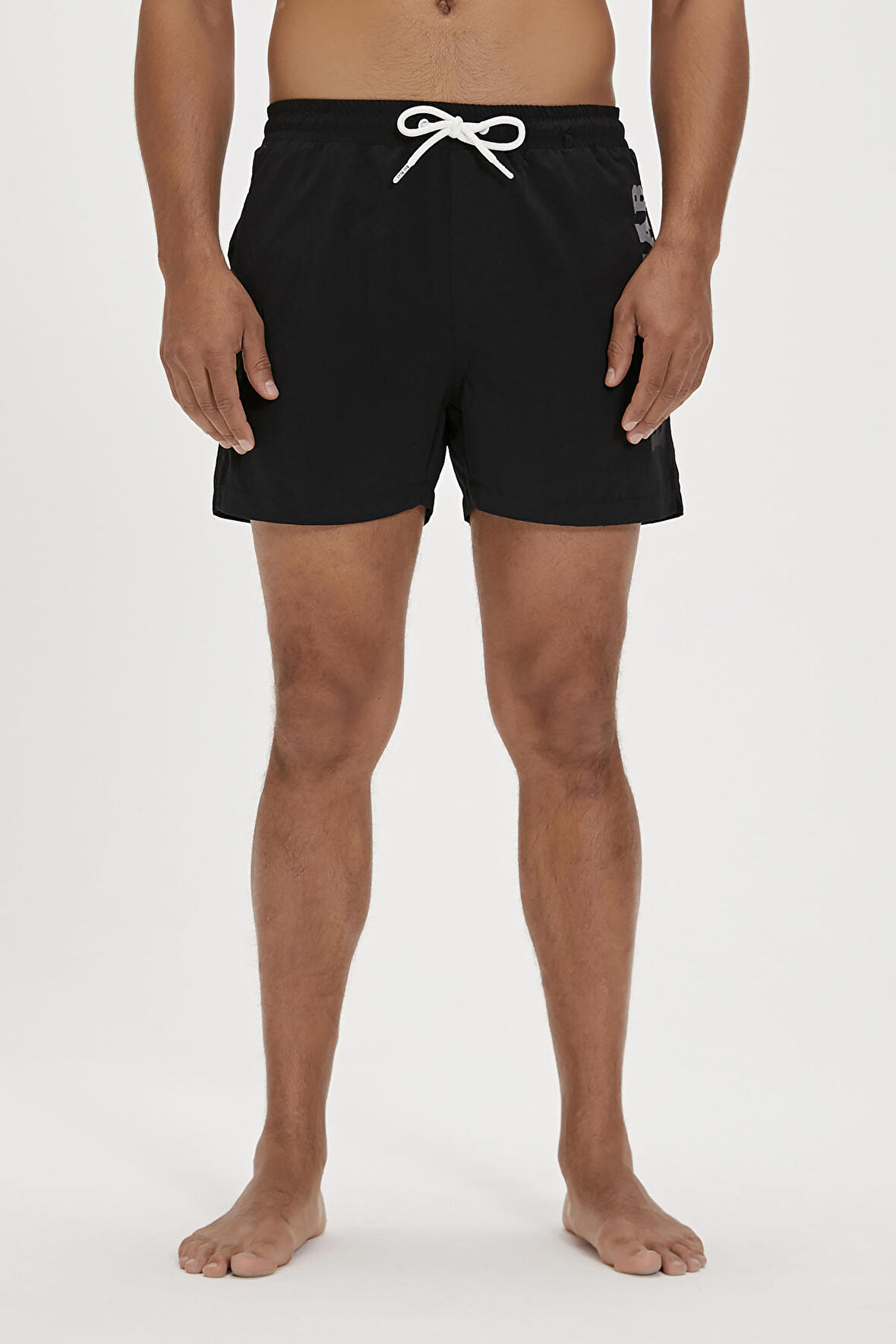 Anton Siyah Erkek Deniz Şortu
