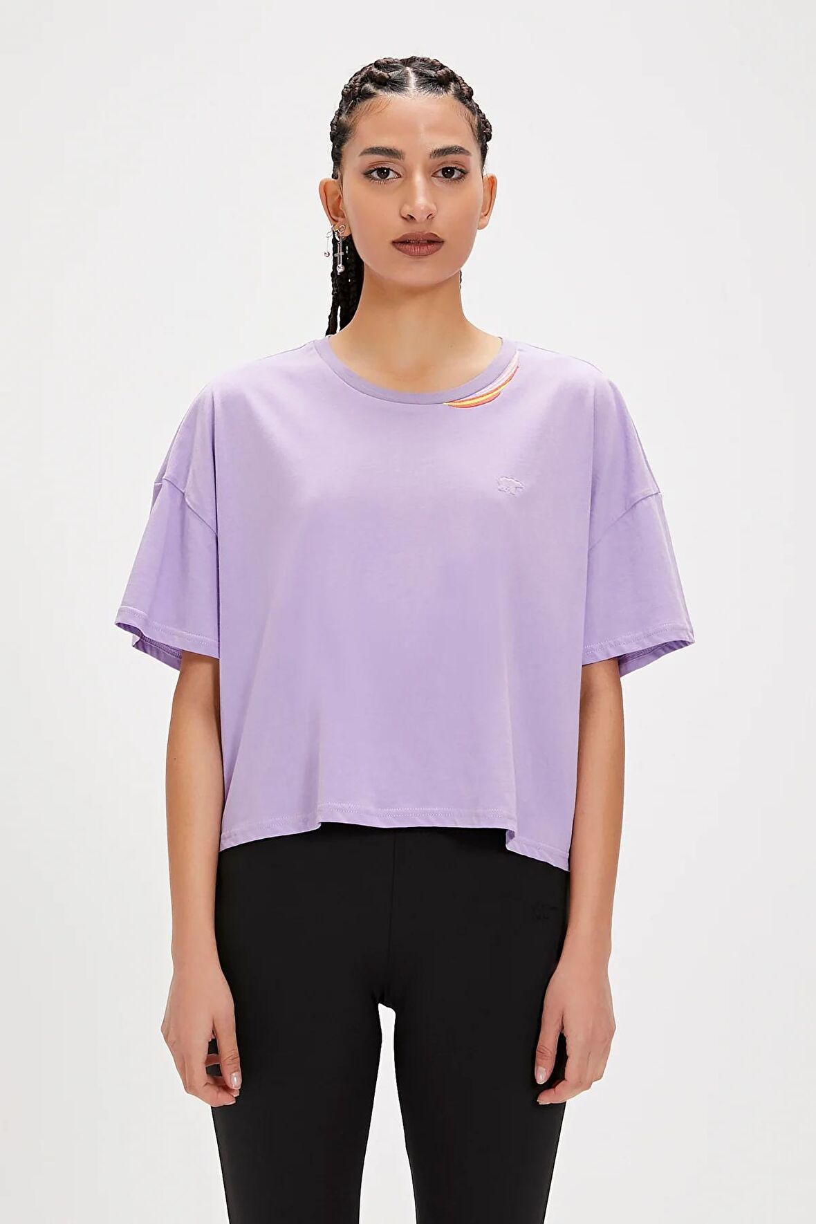 Amanda Mor Basic Kadın Tişört