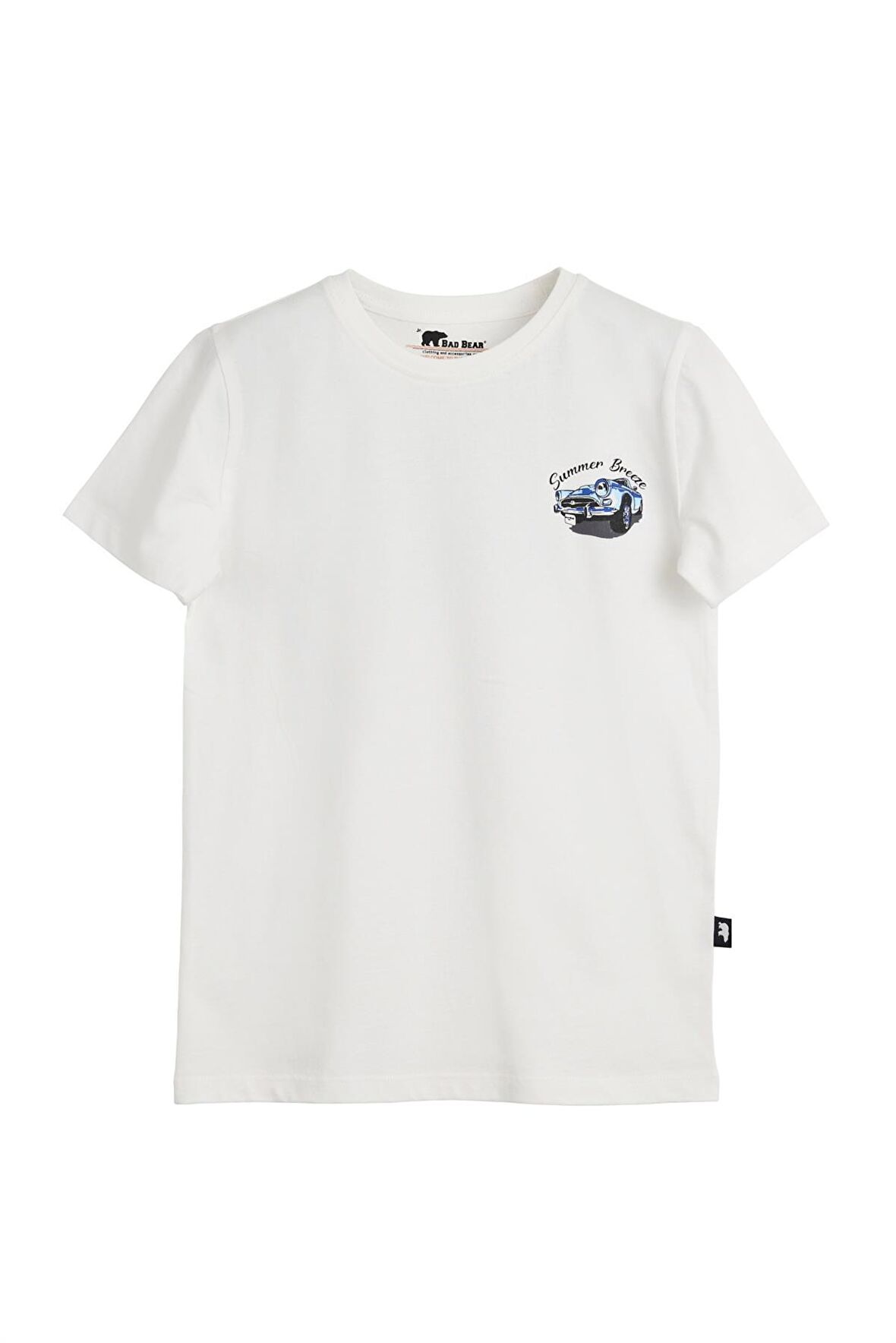 Dustin Beyaz Baskılı Çocuk Tişört