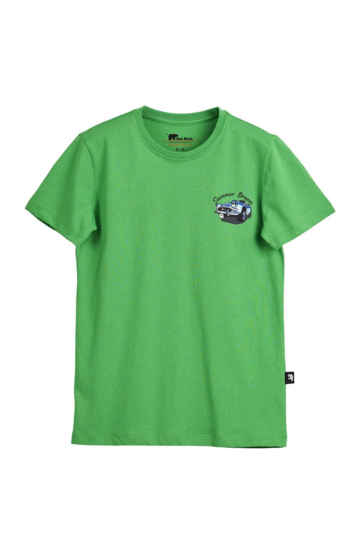 Dustin Yeşil Baskılı Çocuk Tişört