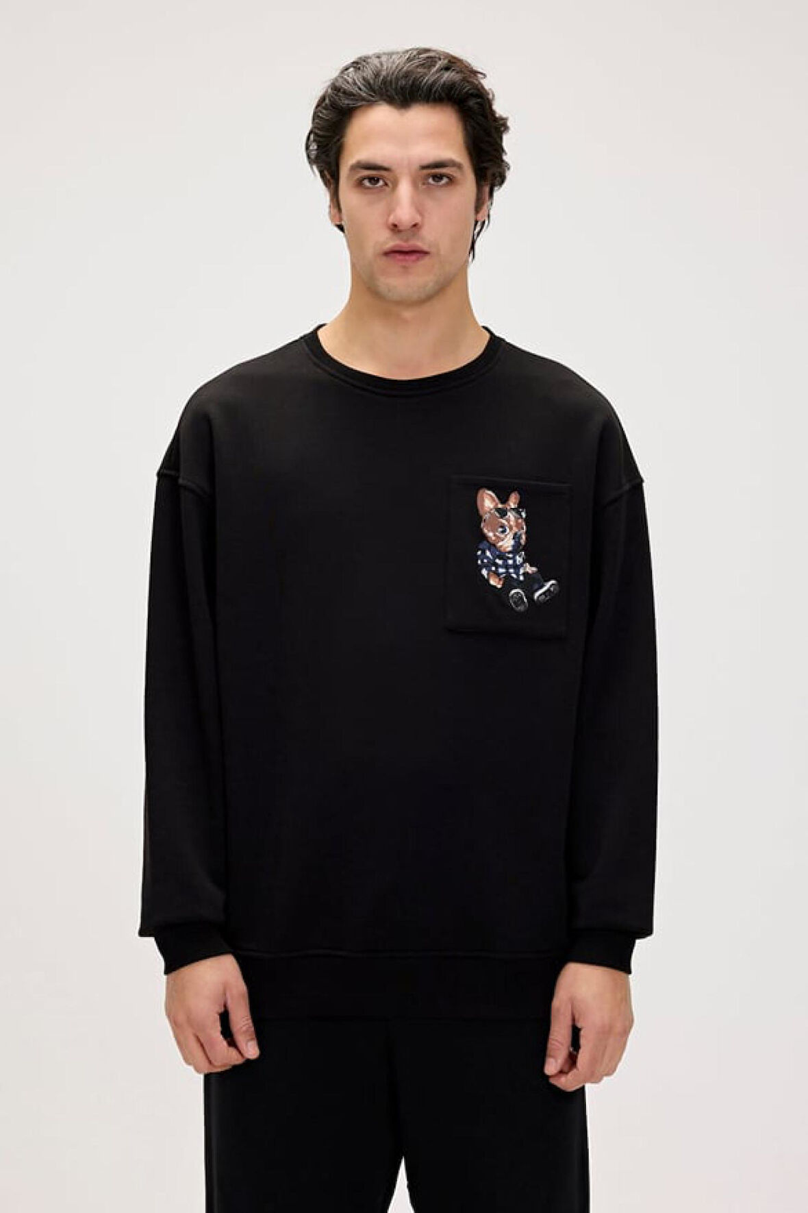 Bad Bear 24.02.12.015 Javed Crewneck Erkek Sweatshirt