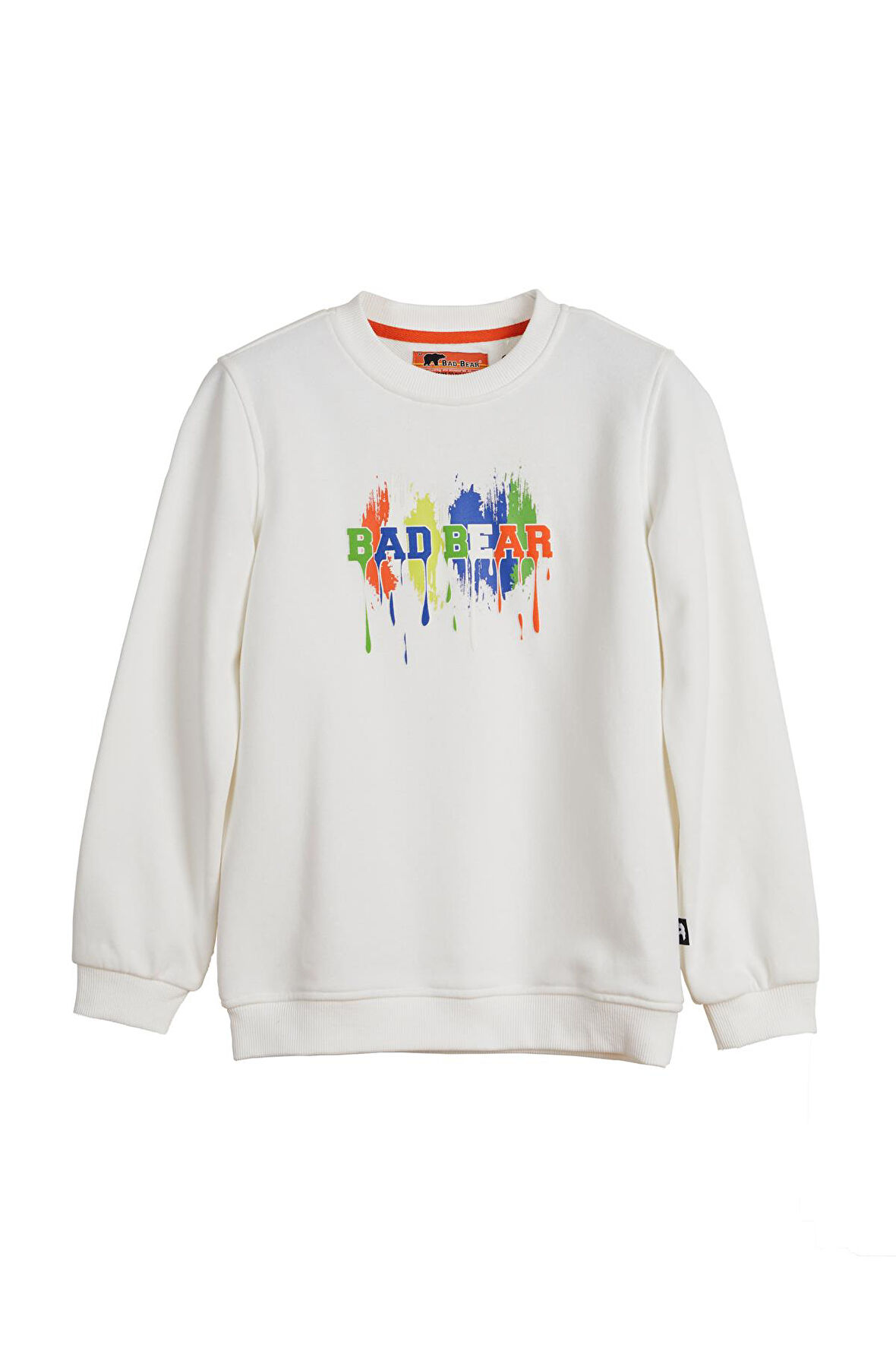Hued Beyaz Çocuk Baskılı Sweatshirt