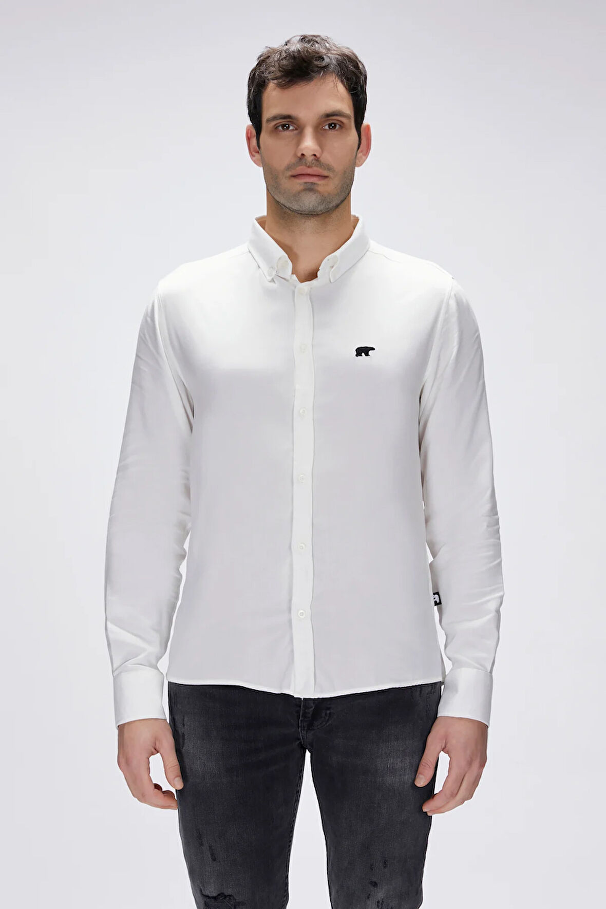 Fred Beyaz Erkek Gömlek