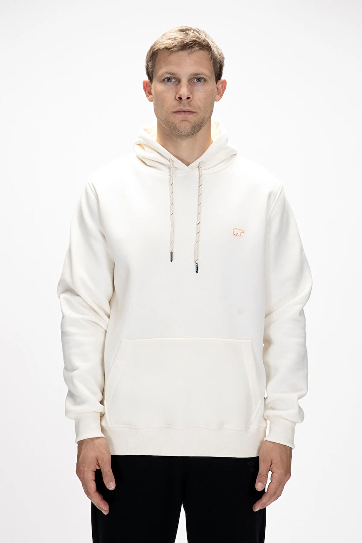 Sea Marshmallow Kapüşonlu Erkek Sweatshirt