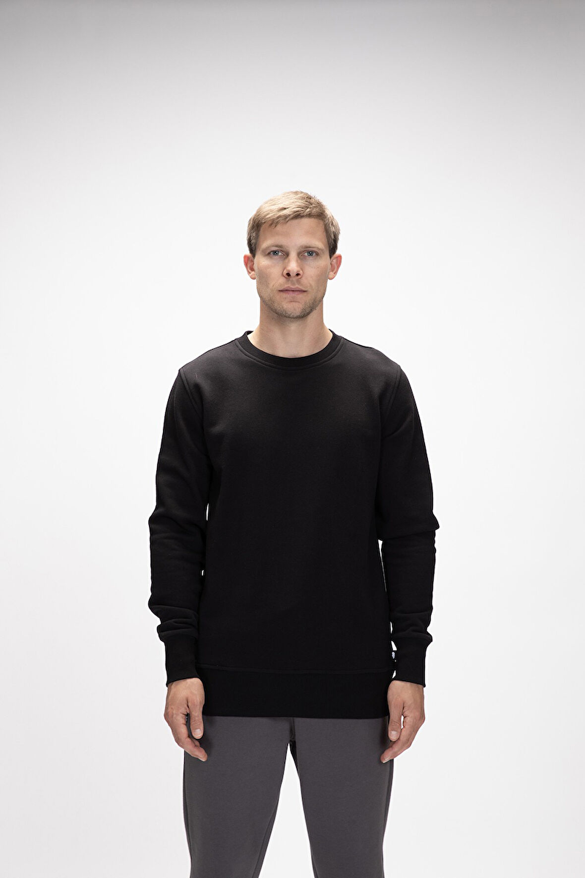 Bad  Bear Corner Crewneck Erkek Sweatshirt Siyah