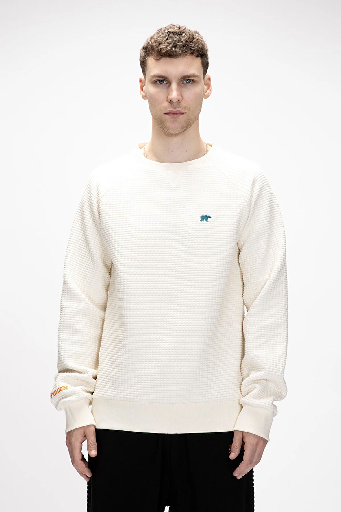 Diez Marshmallow Crewneck Erkek Sweatshirt