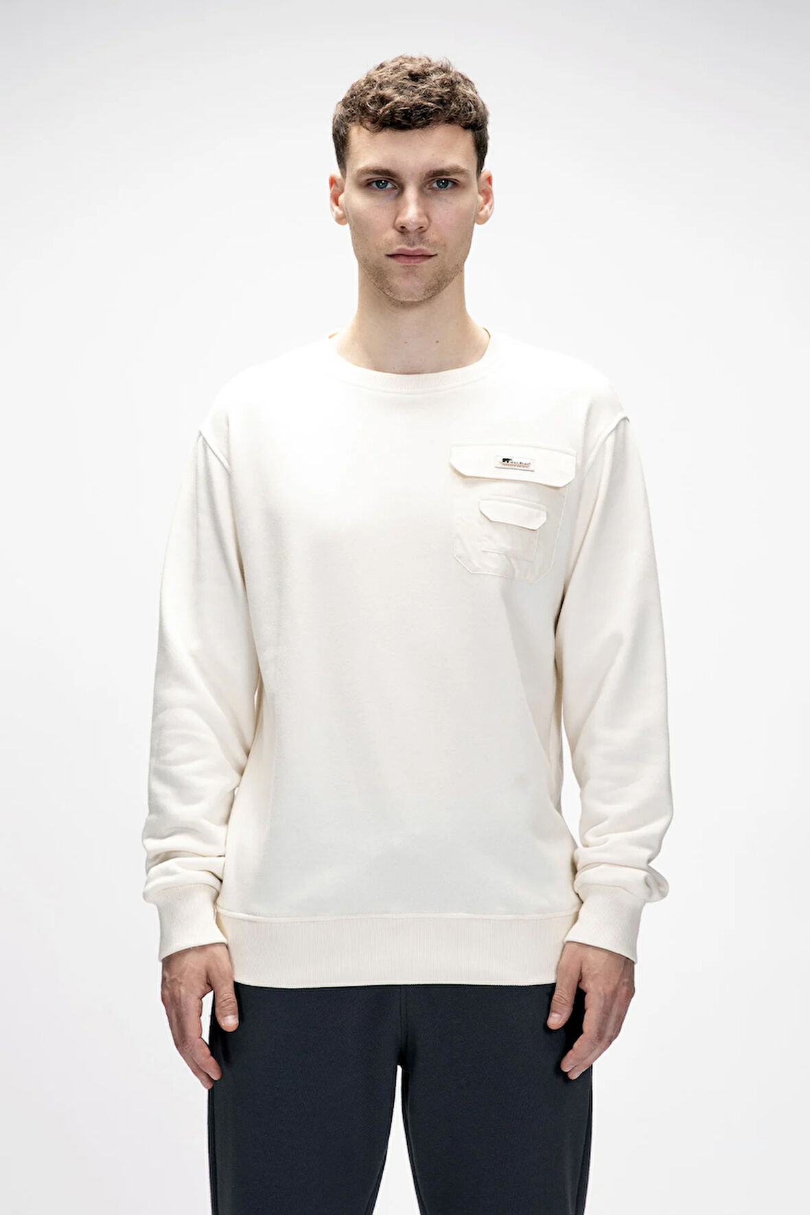 Rise Marshmallow Crewneck Erkek Sweatshirt
