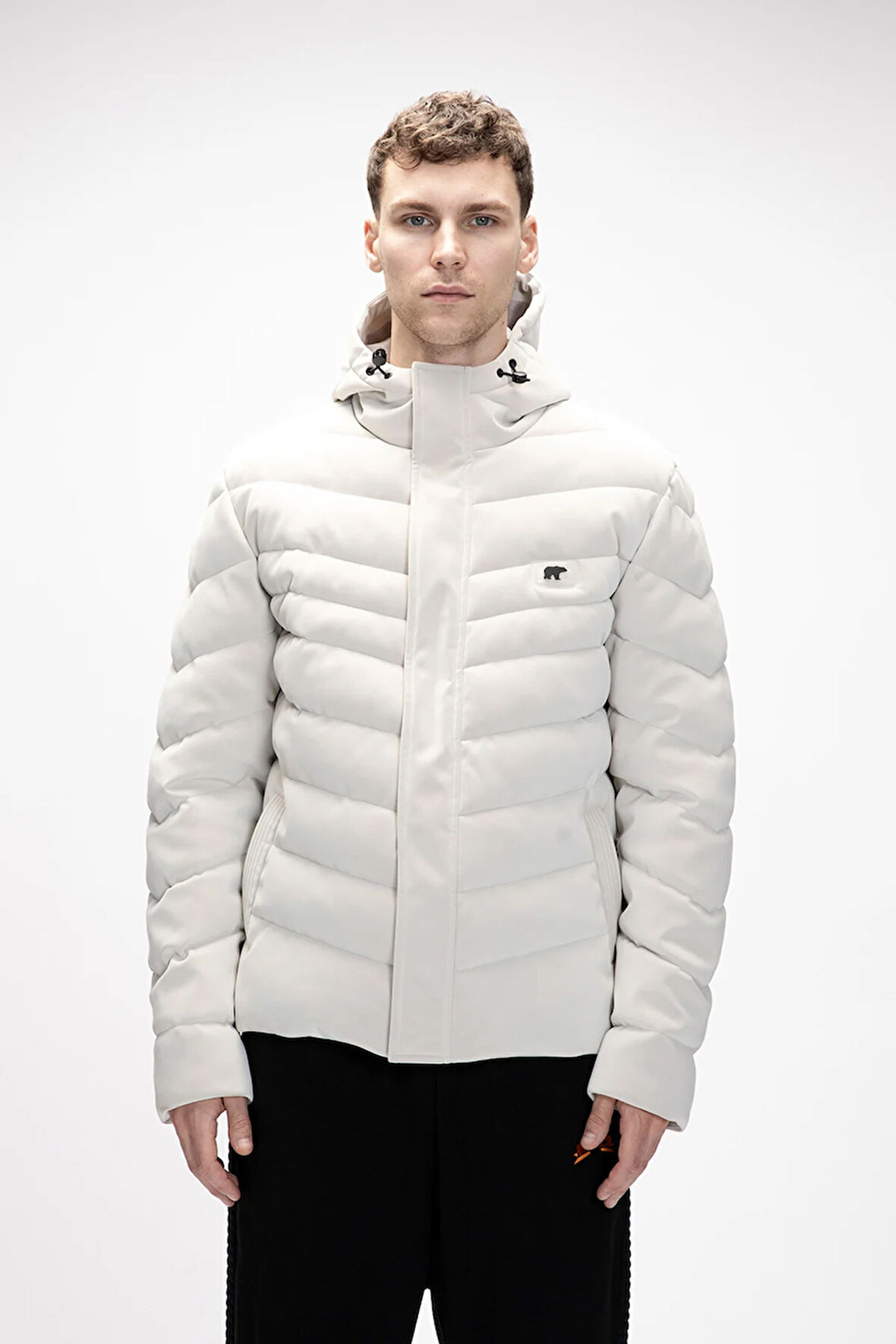 Barcelona Marshmallow Puffer Kapüşonlu Erkek Mont