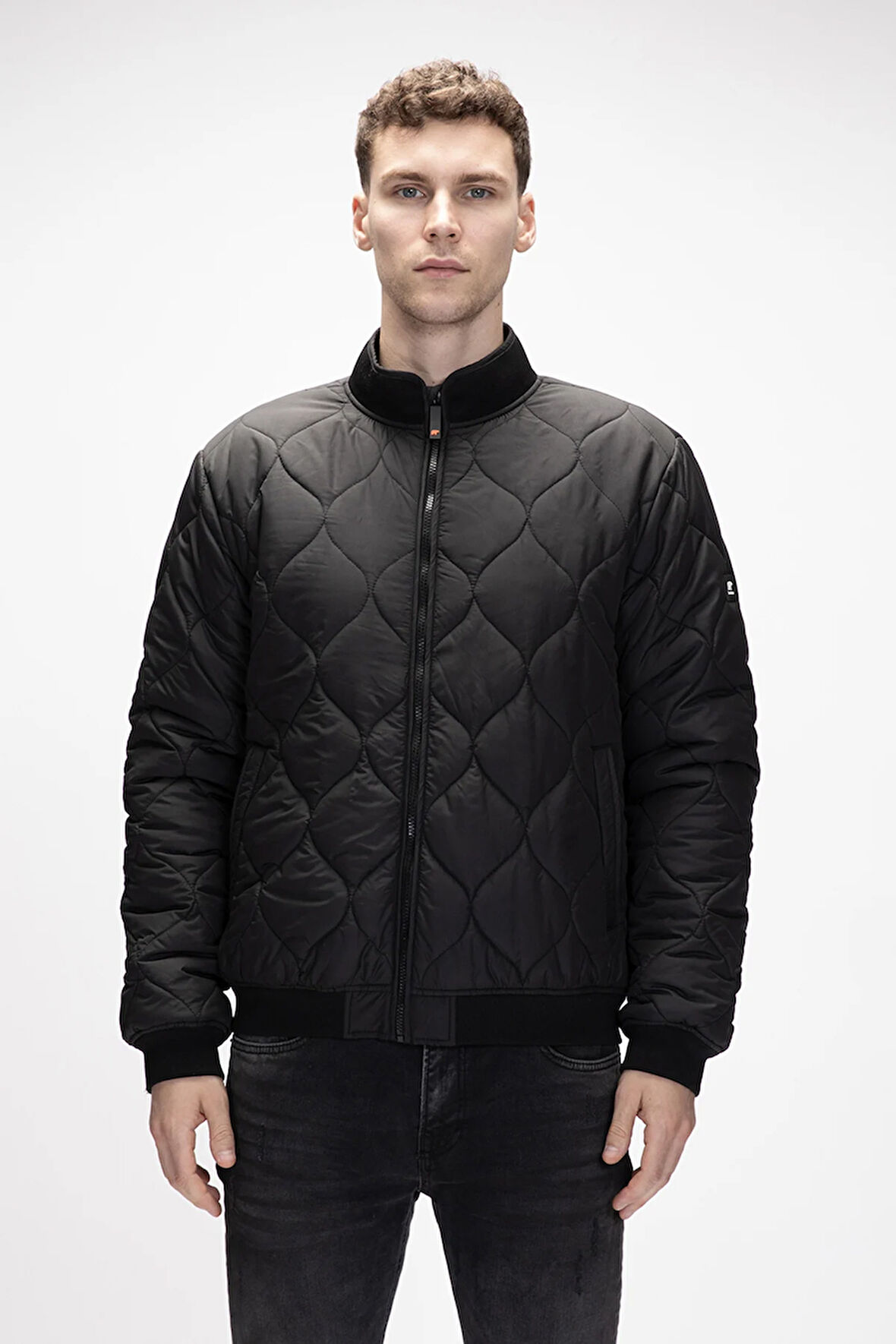 Down Brussel Si̇yah Erkek Mont