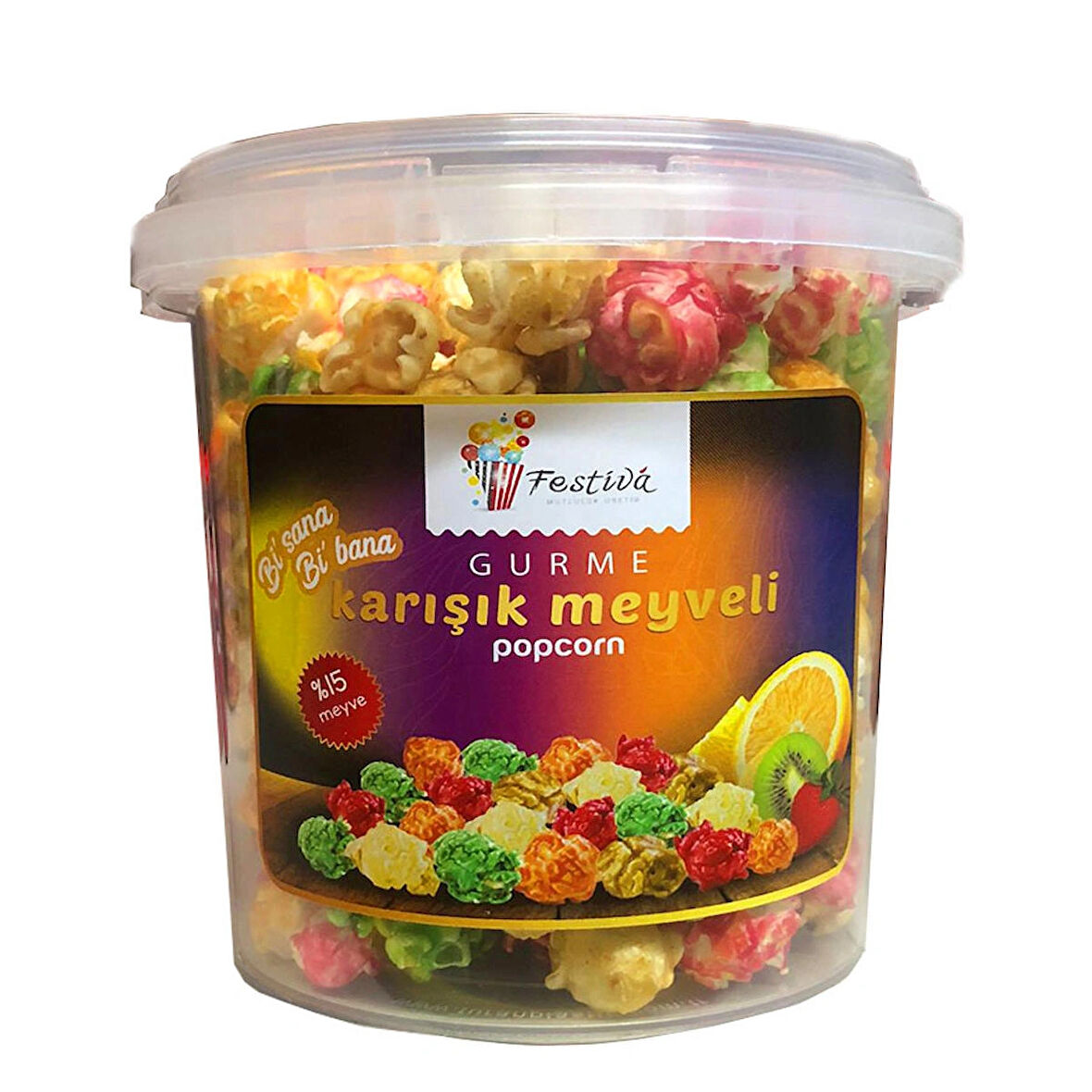 120g Kovada Atıştırmalık Popcorn- Karışık Meyveli