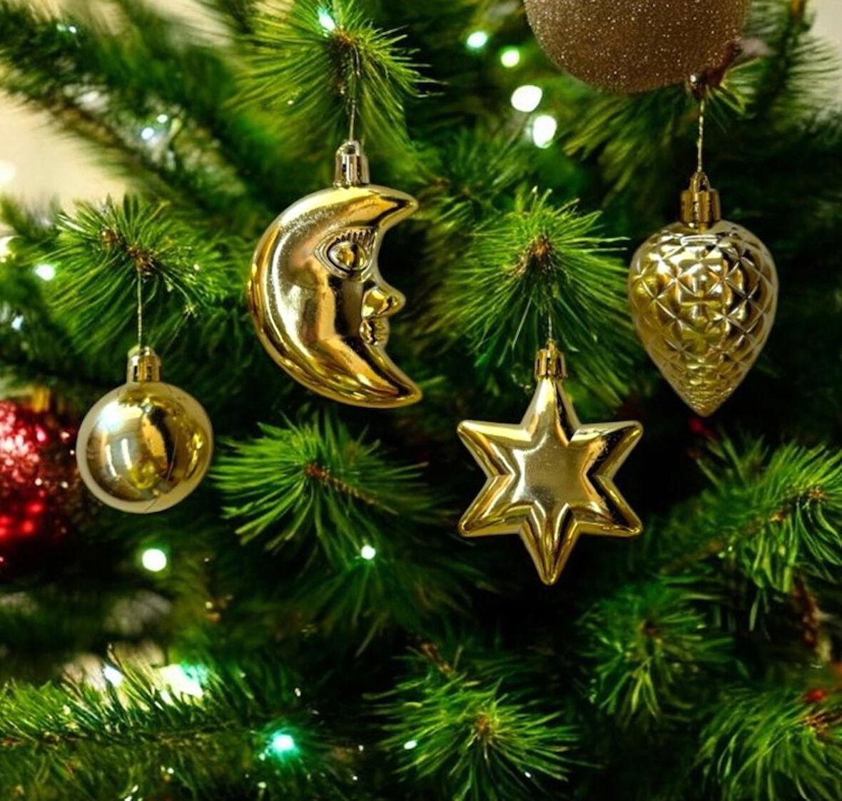 YILBAŞI KARIŞIK SÜS GOLD 10LU